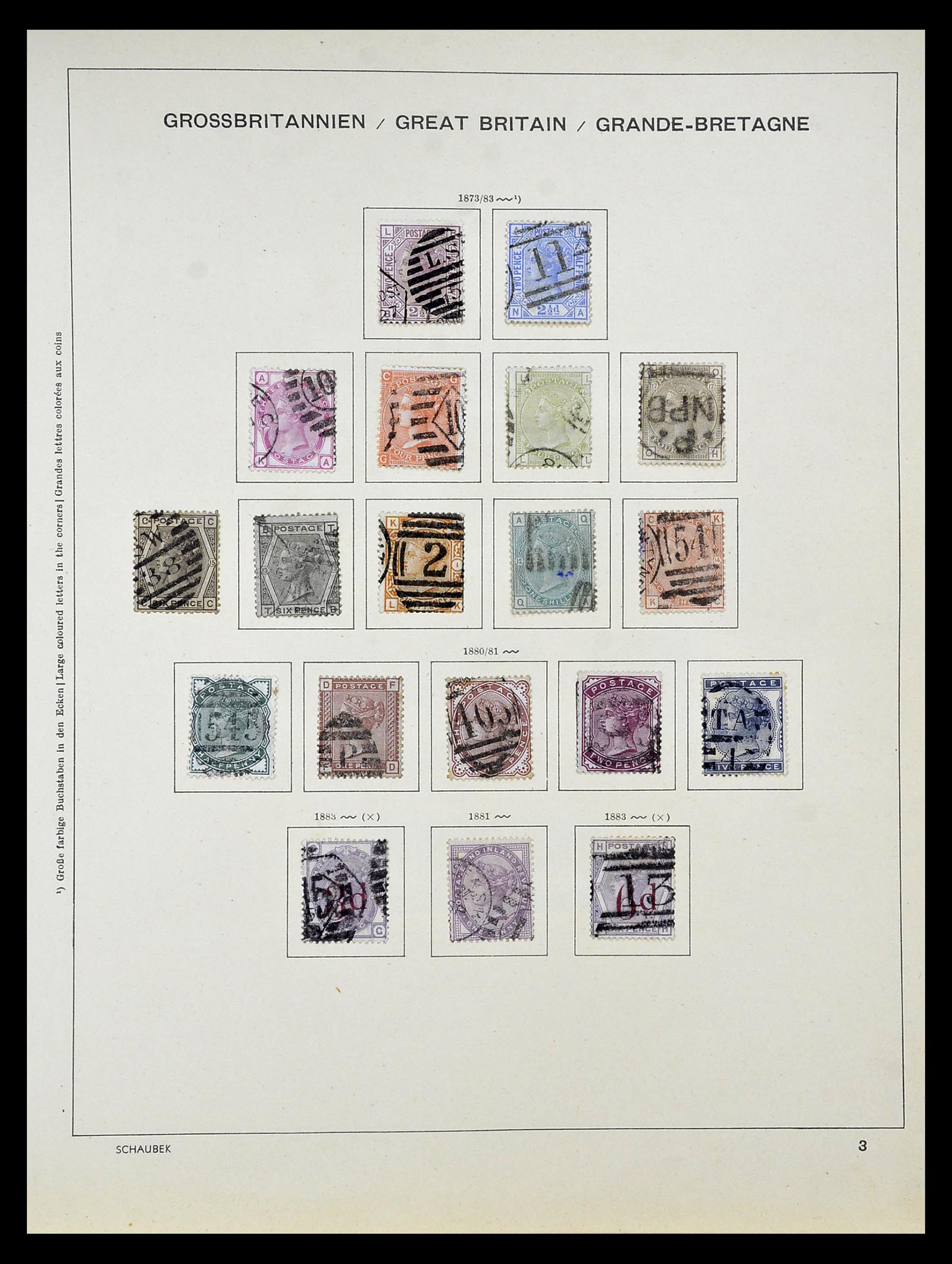 34923 003 - Postzegelverzameling 34923 Engeland 1840-1964.