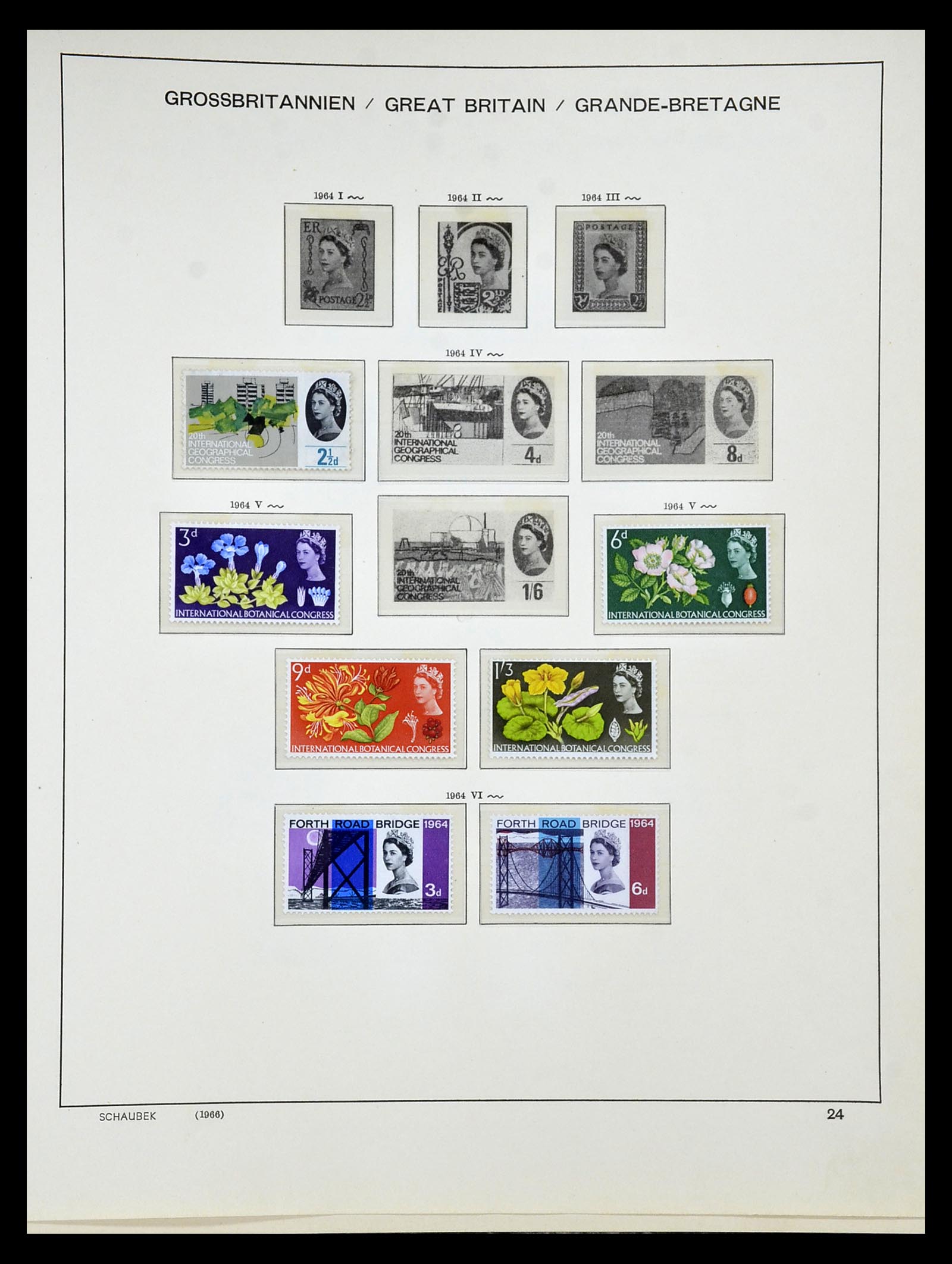 34923 033 - Postzegelverzameling 34923 Engeland 1840-1964.