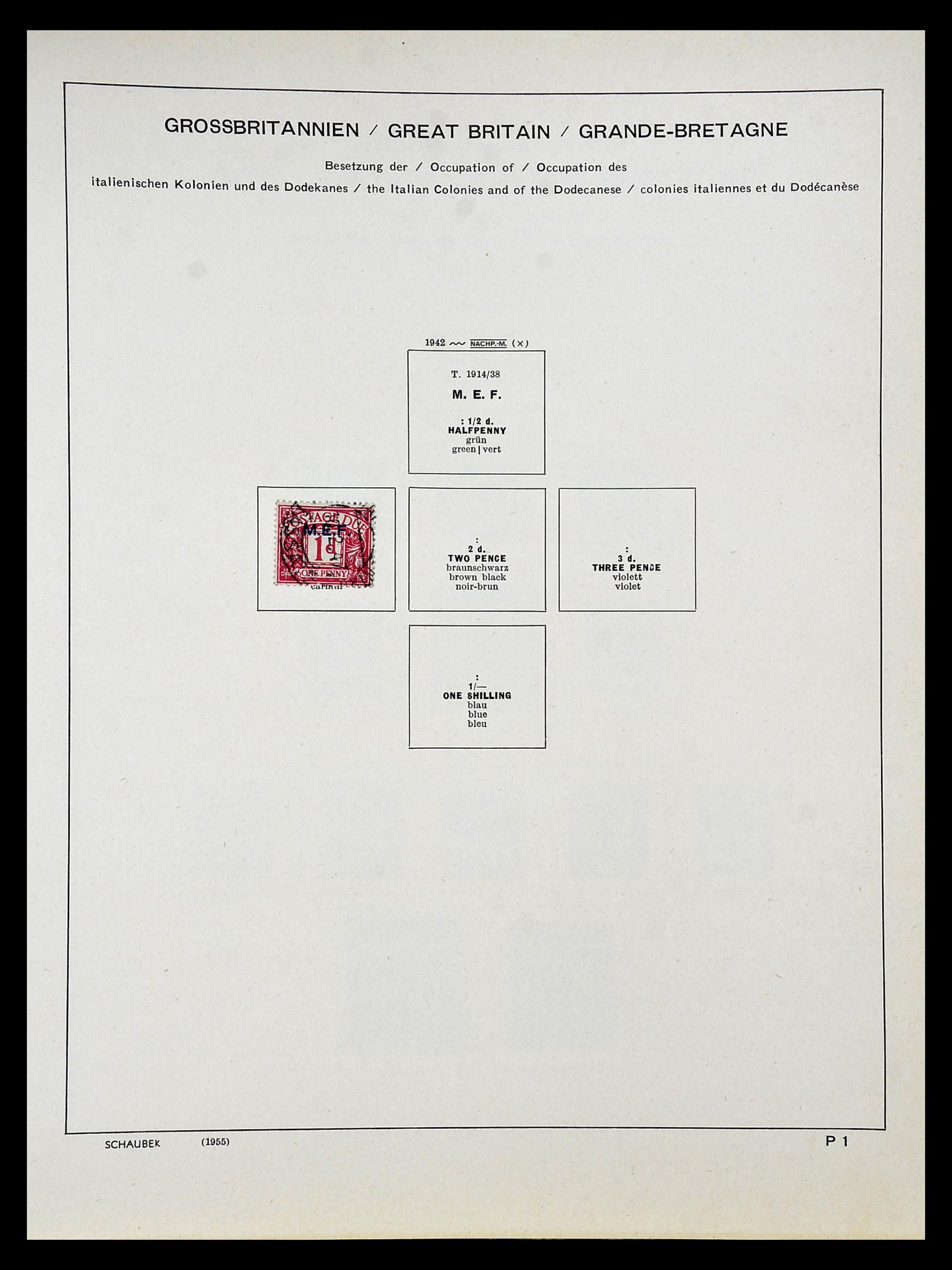 34923 042 - Stamp Collection 34923 Great Britain 1840-1964.