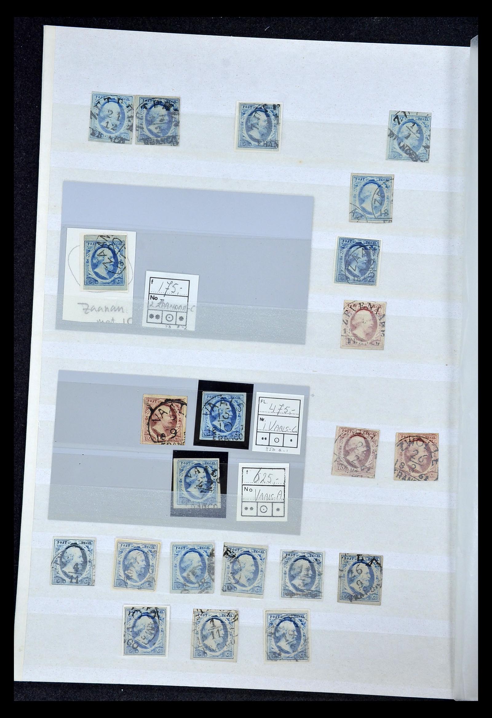 34925 002 - Stamp Collection 34925 Netherlands 1852.