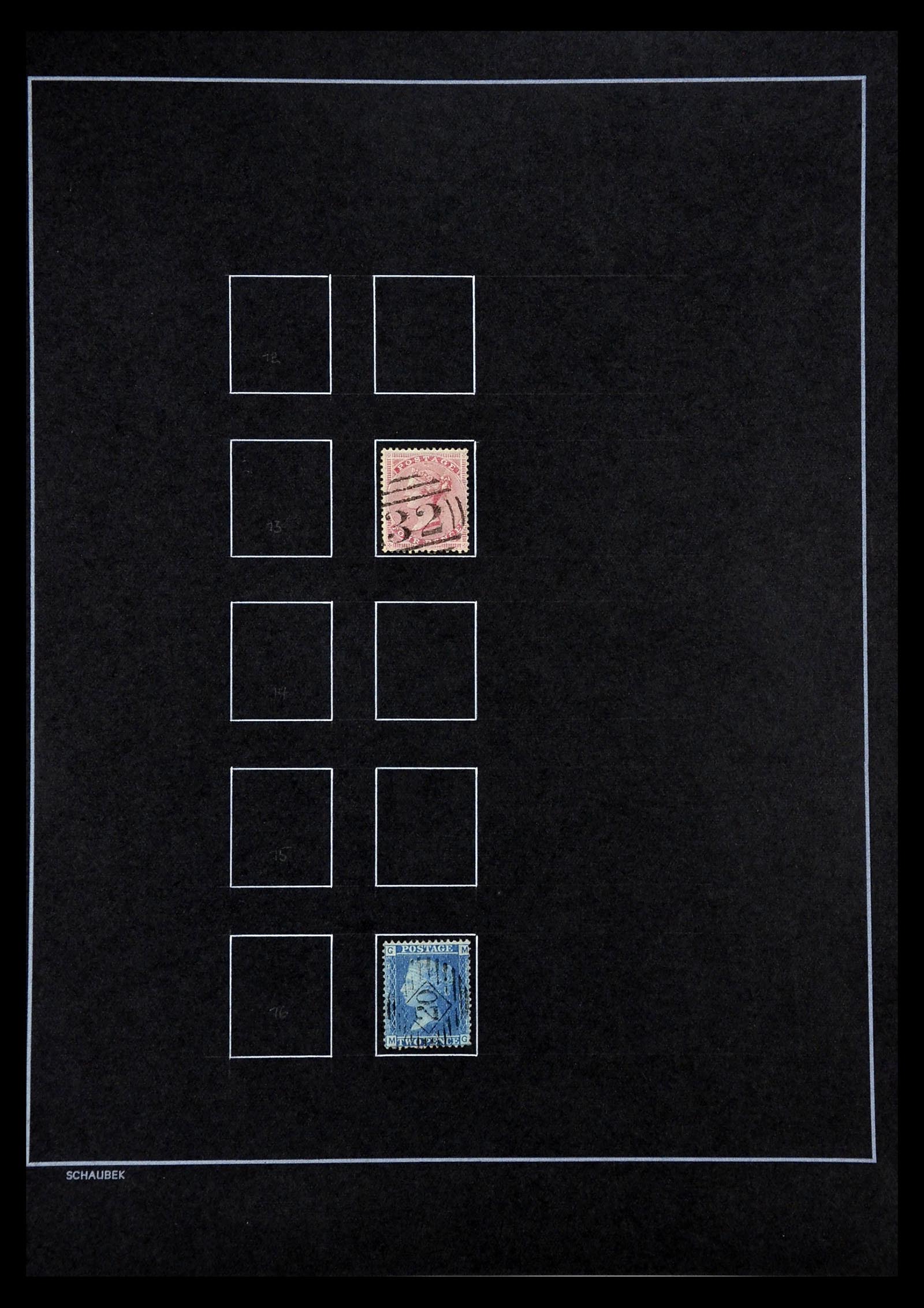 34926 003 - Postzegelverzameling 34926 Engeland 1840-1989.
