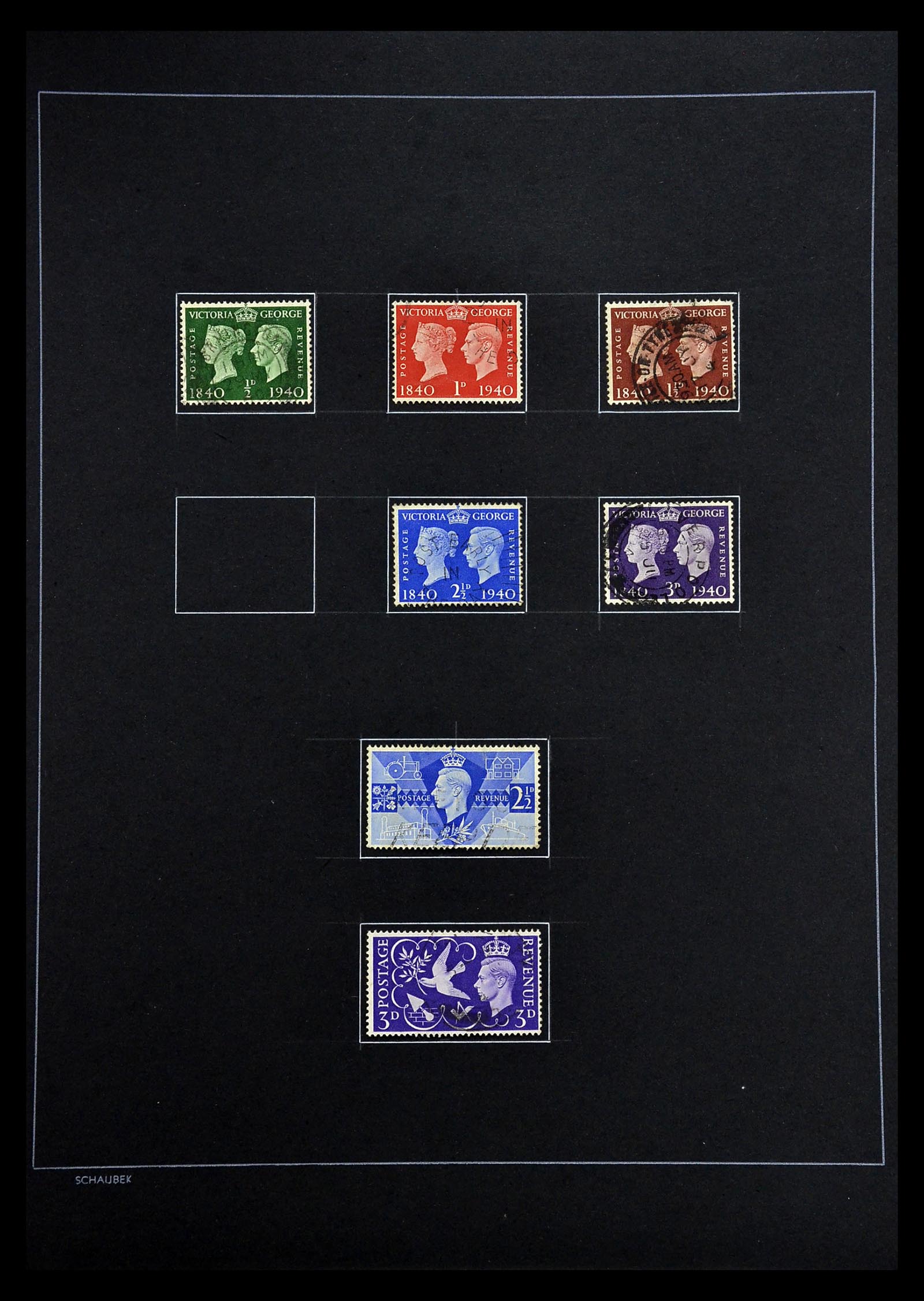 34926 025 - Stamp Collection 34926 Great Britain 1840-1989.