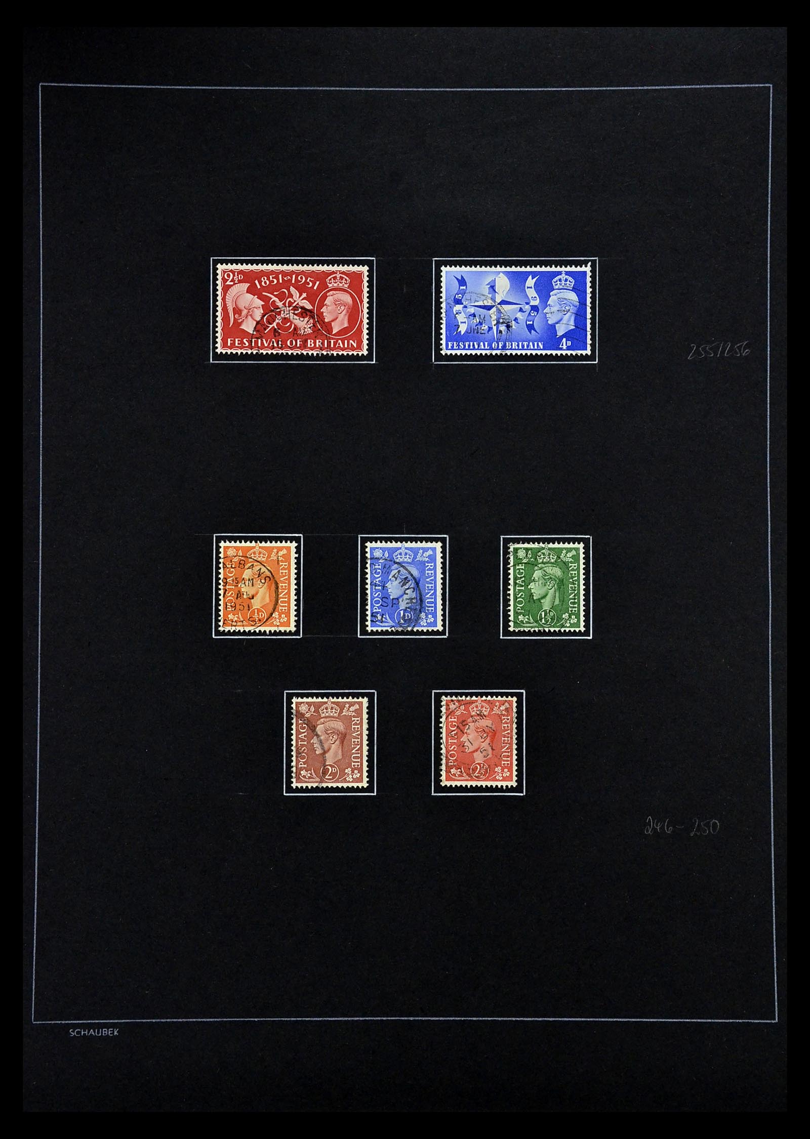 34926 030 - Stamp Collection 34926 Great Britain 1840-1989.