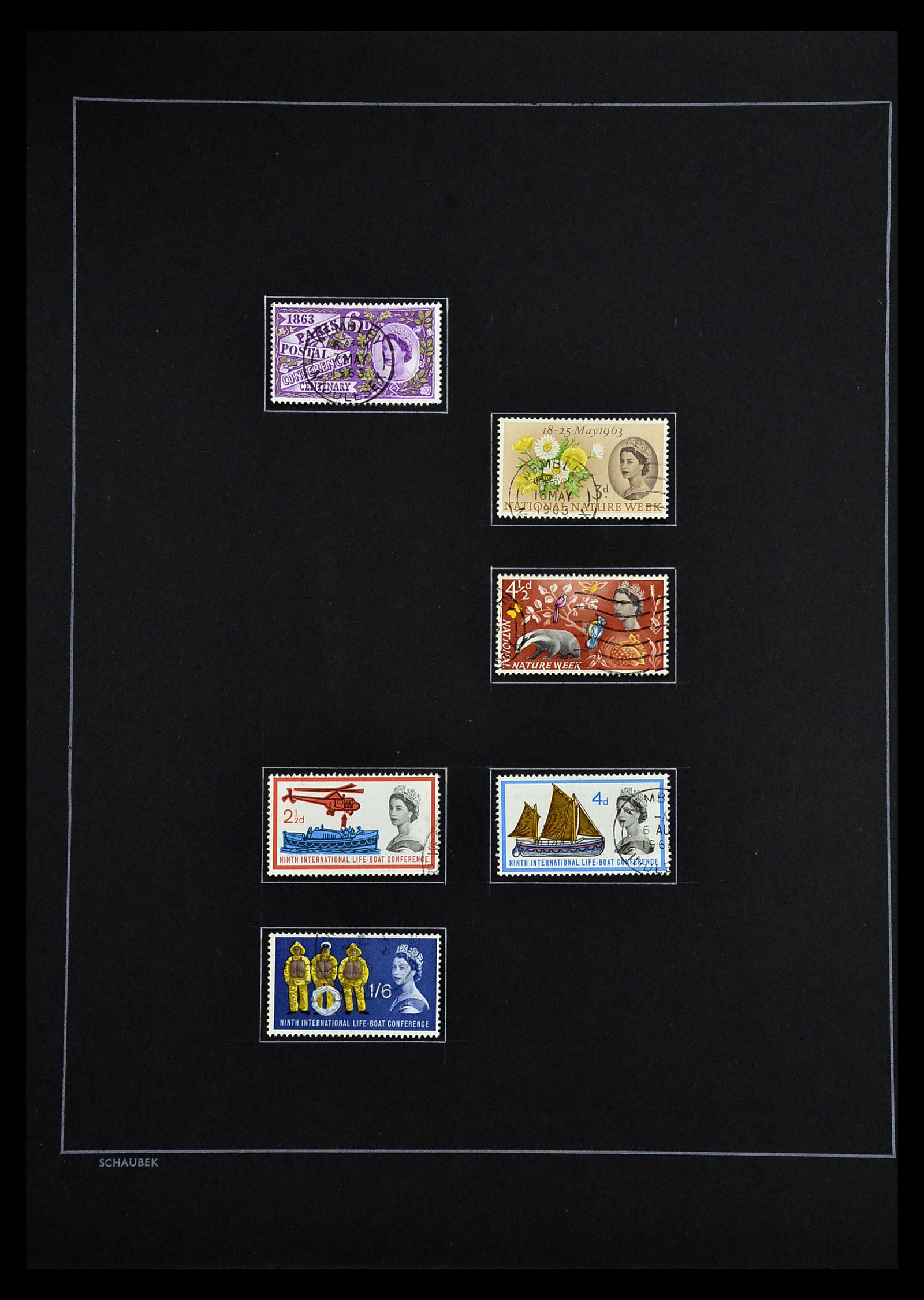 34926 047 - Stamp Collection 34926 Great Britain 1840-1989.