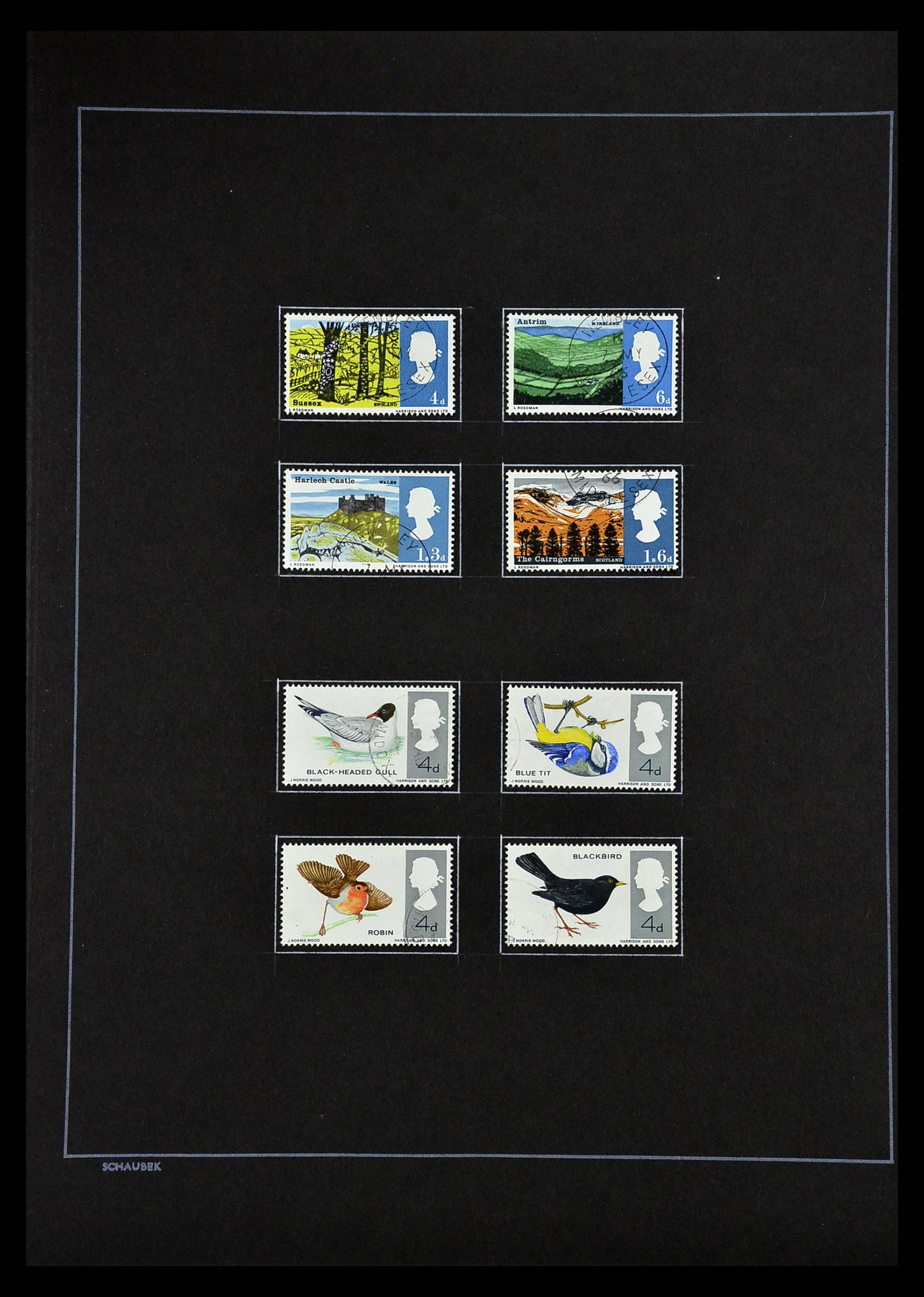 34926 056 - Stamp Collection 34926 Great Britain 1840-1989.