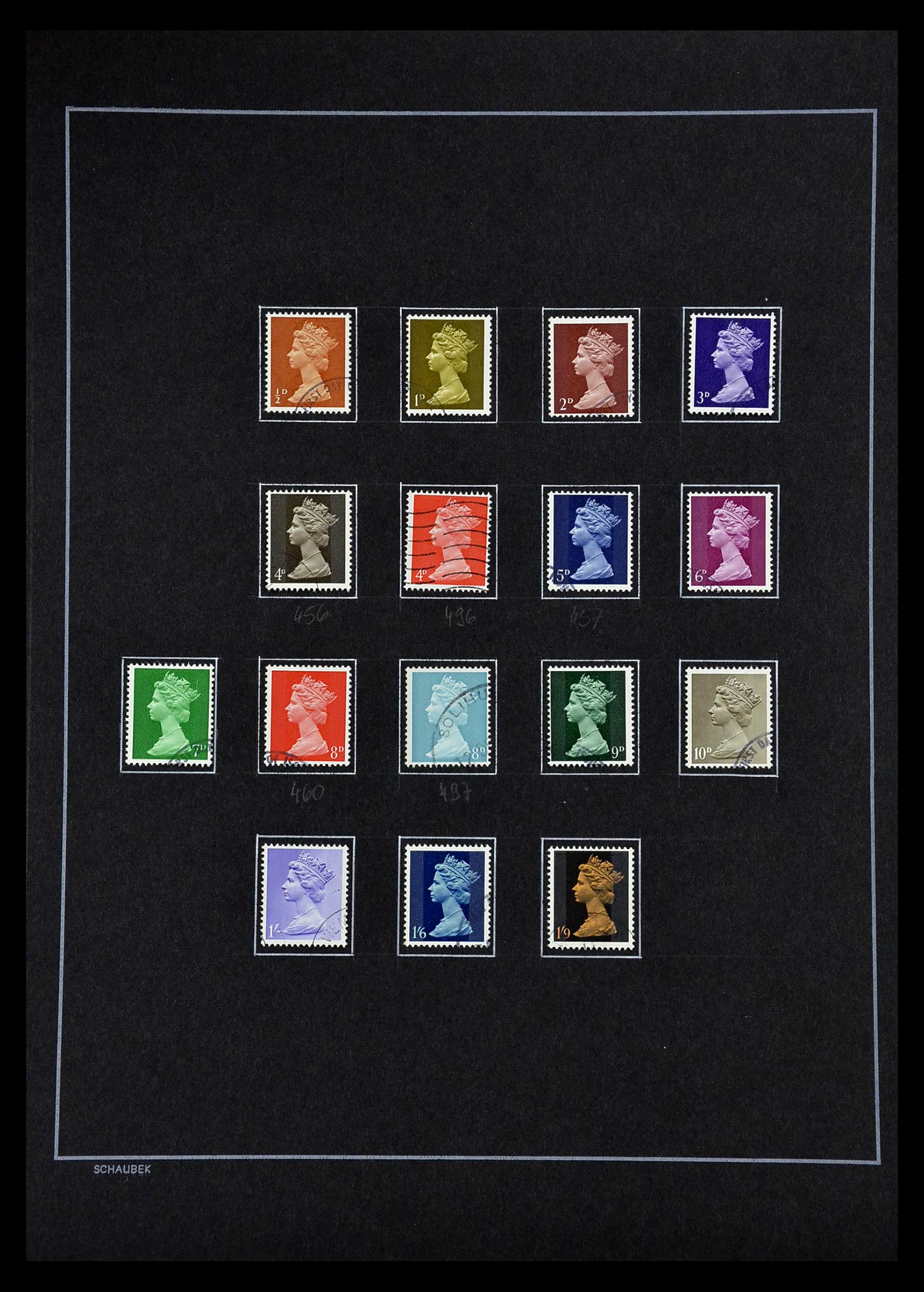 34926 064 - Stamp Collection 34926 Great Britain 1840-1989.