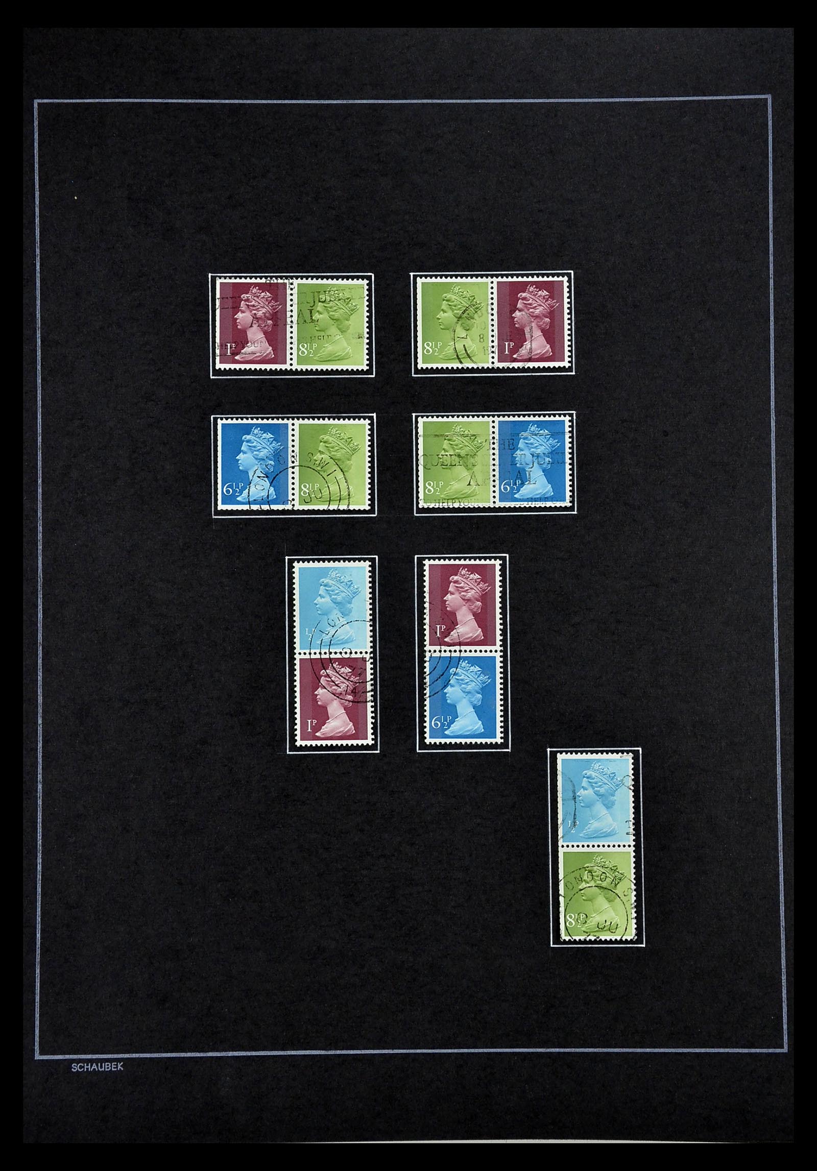 34926 088 - Stamp Collection 34926 Great Britain 1840-1989.