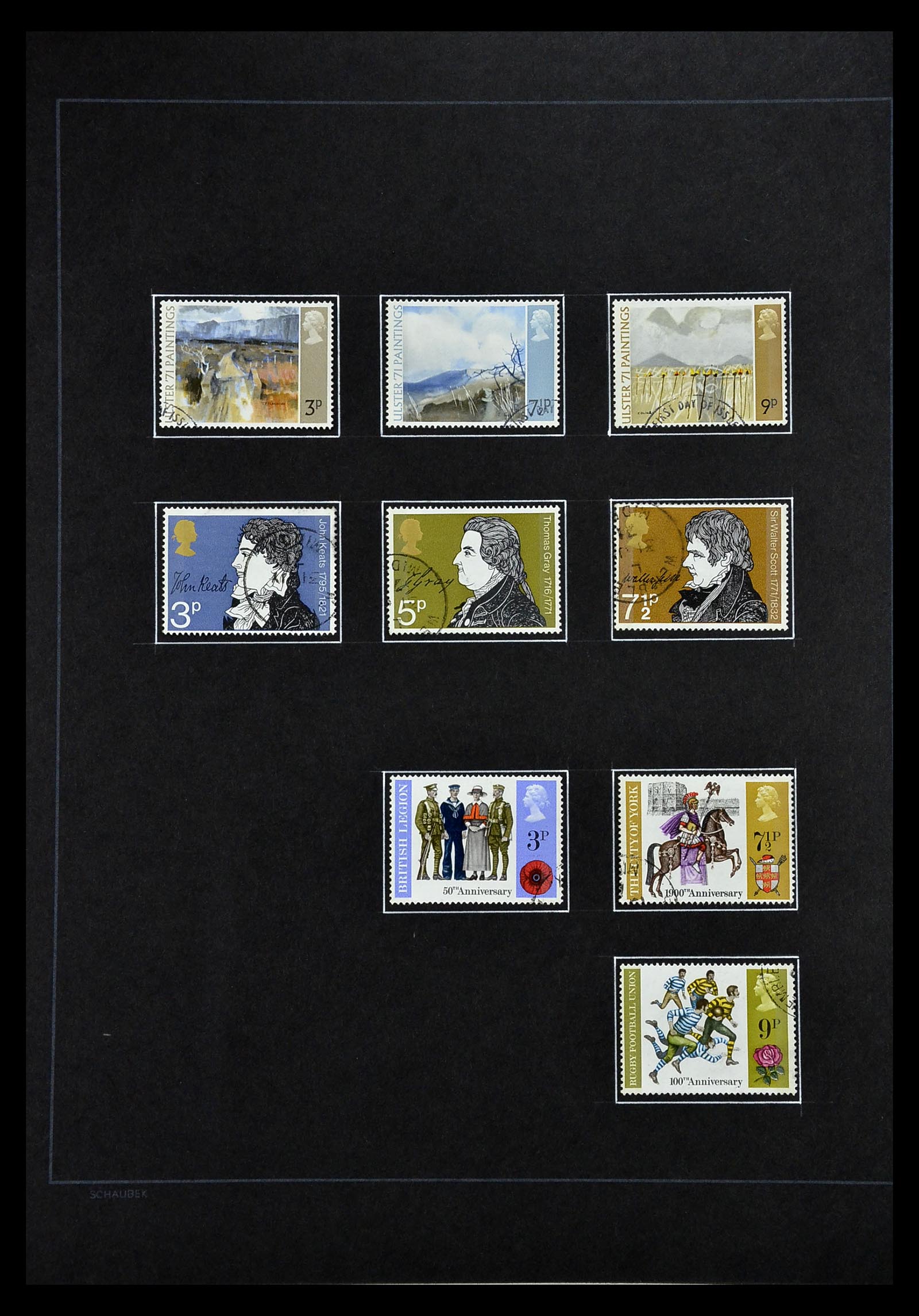 34926 089 - Stamp Collection 34926 Great Britain 1840-1989.