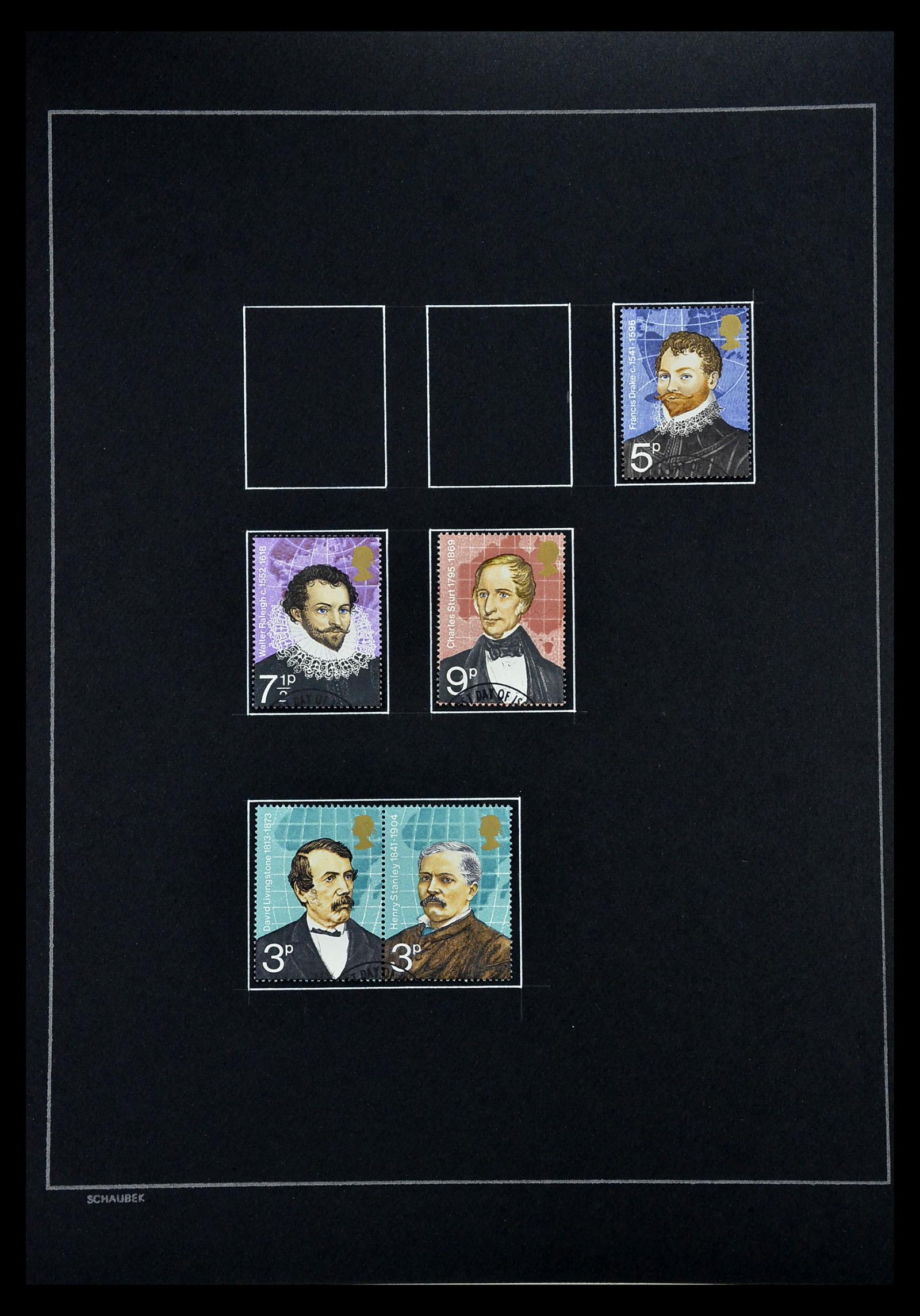 34926 095 - Stamp Collection 34926 Great Britain 1840-1989.