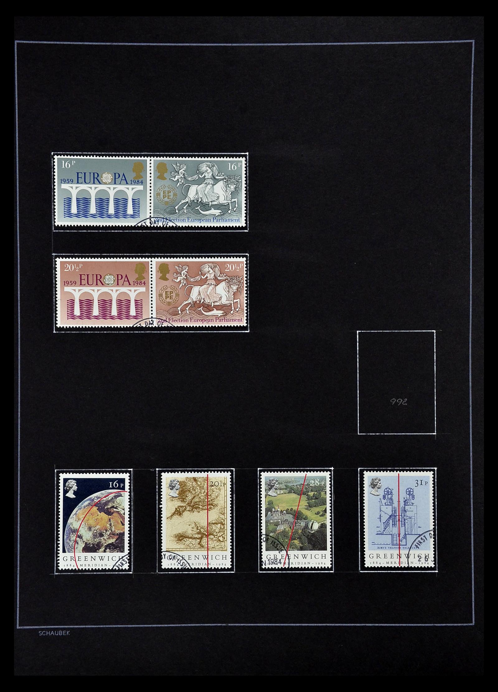 34926 168 - Stamp Collection 34926 Great Britain 1840-1989.