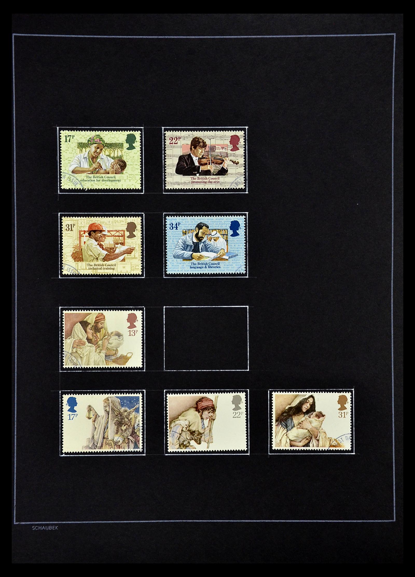 34926 169 - Stamp Collection 34926 Great Britain 1840-1989.