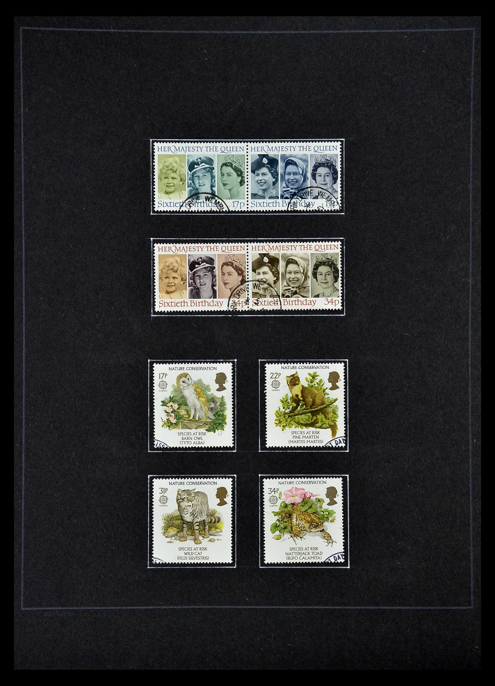 34926 180 - Stamp Collection 34926 Great Britain 1840-1989.