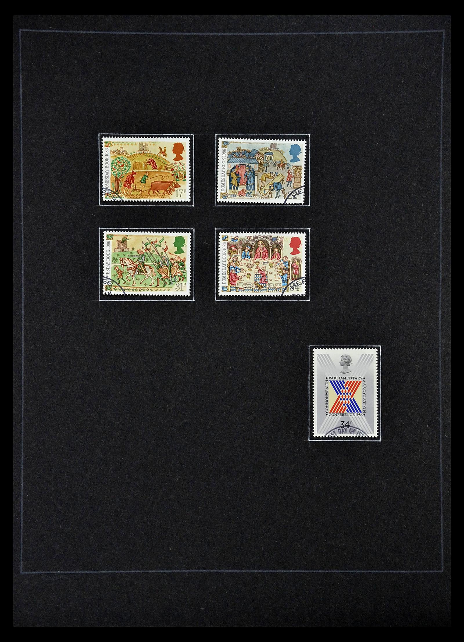 34926 181 - Stamp Collection 34926 Great Britain 1840-1989.