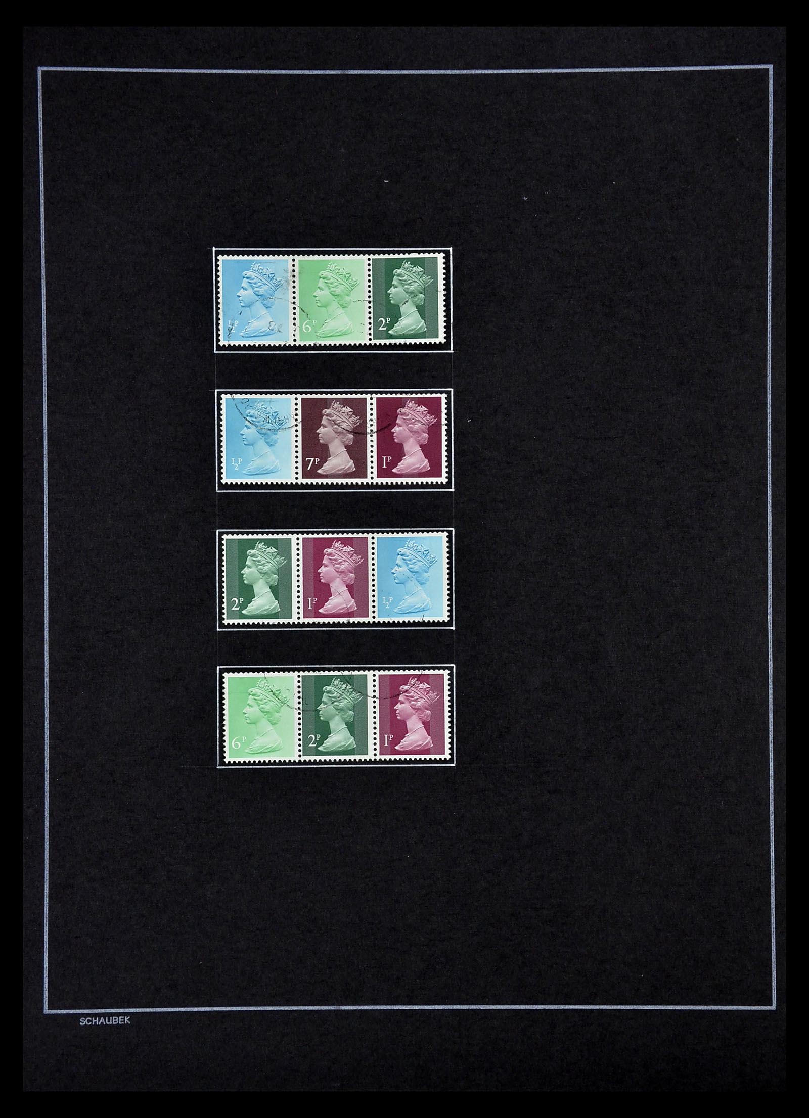 34926 187 - Stamp Collection 34926 Great Britain 1840-1989.