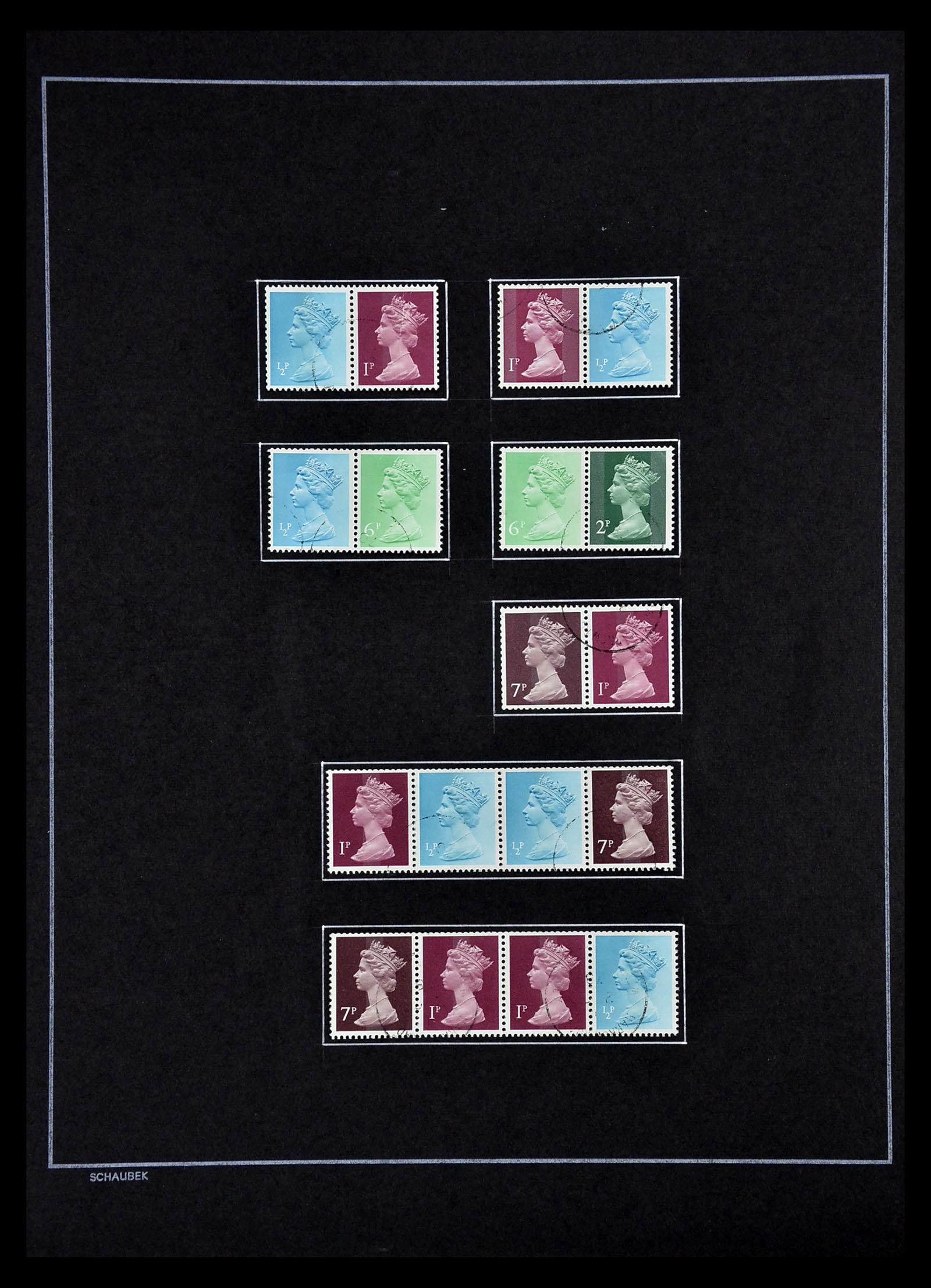 34926 188 - Stamp Collection 34926 Great Britain 1840-1989.
