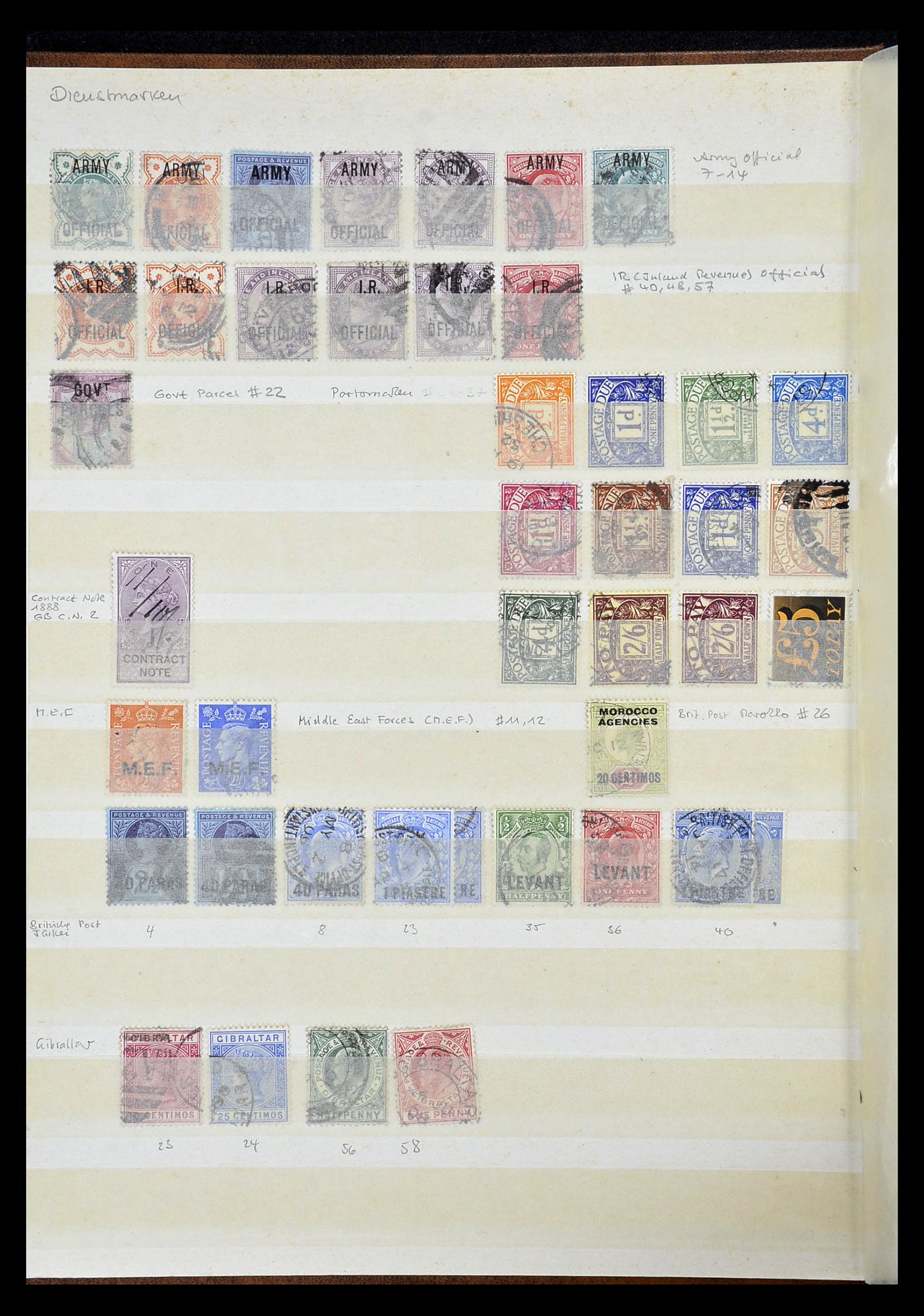 34926 212 - Stamp Collection 34926 Great Britain 1840-1989.