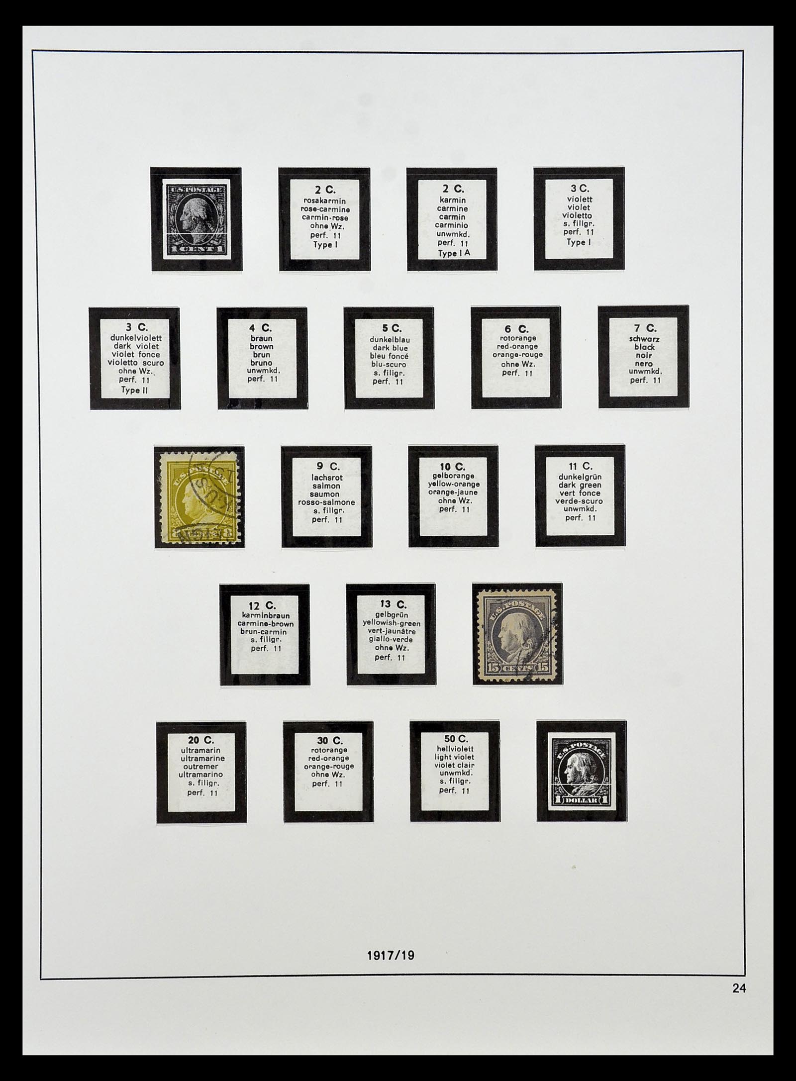 34927 013 - Stamp Collection 34927 USA 1869-1990.