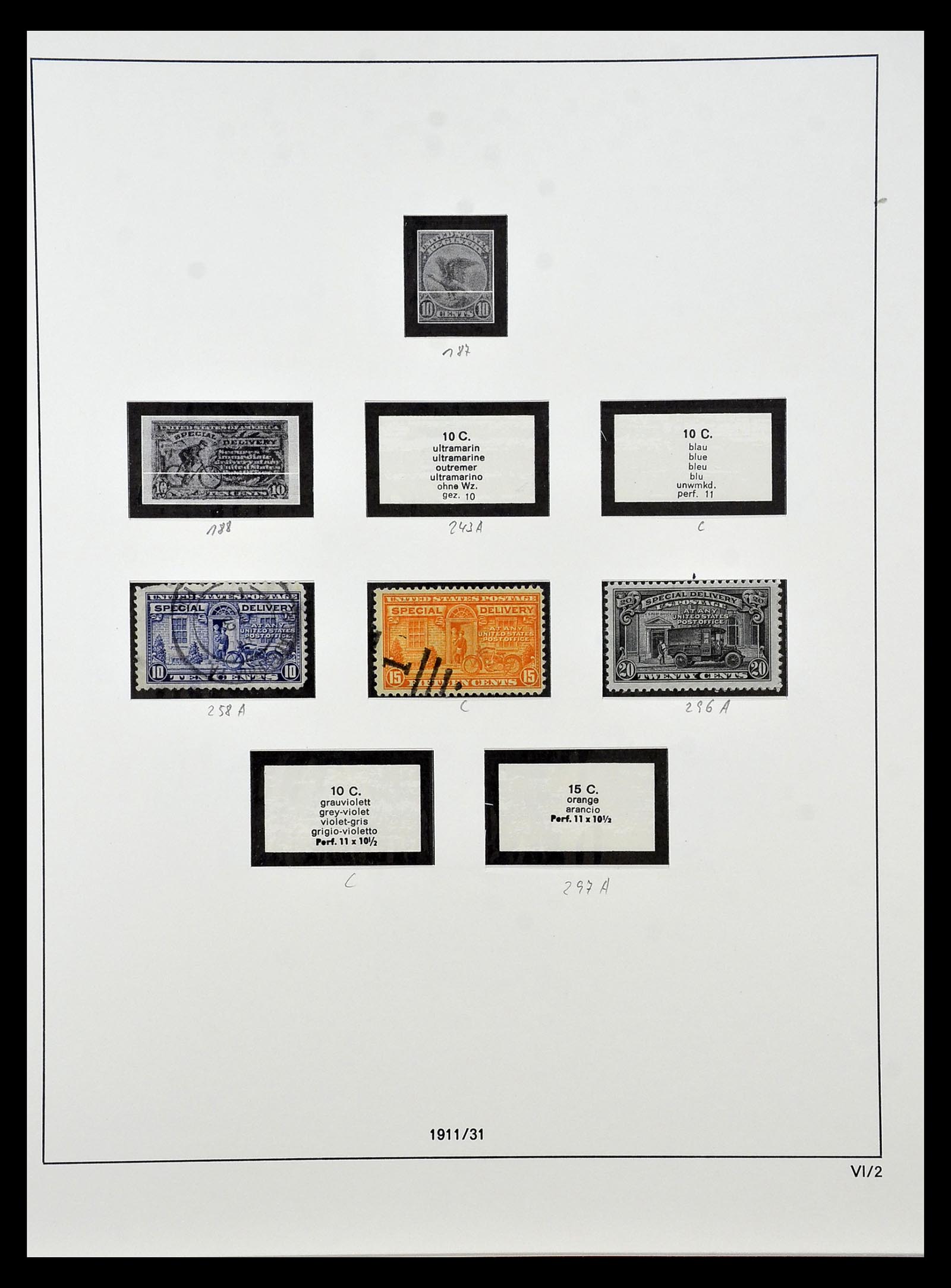 34927 019 - Stamp Collection 34927 USA 1869-1990.