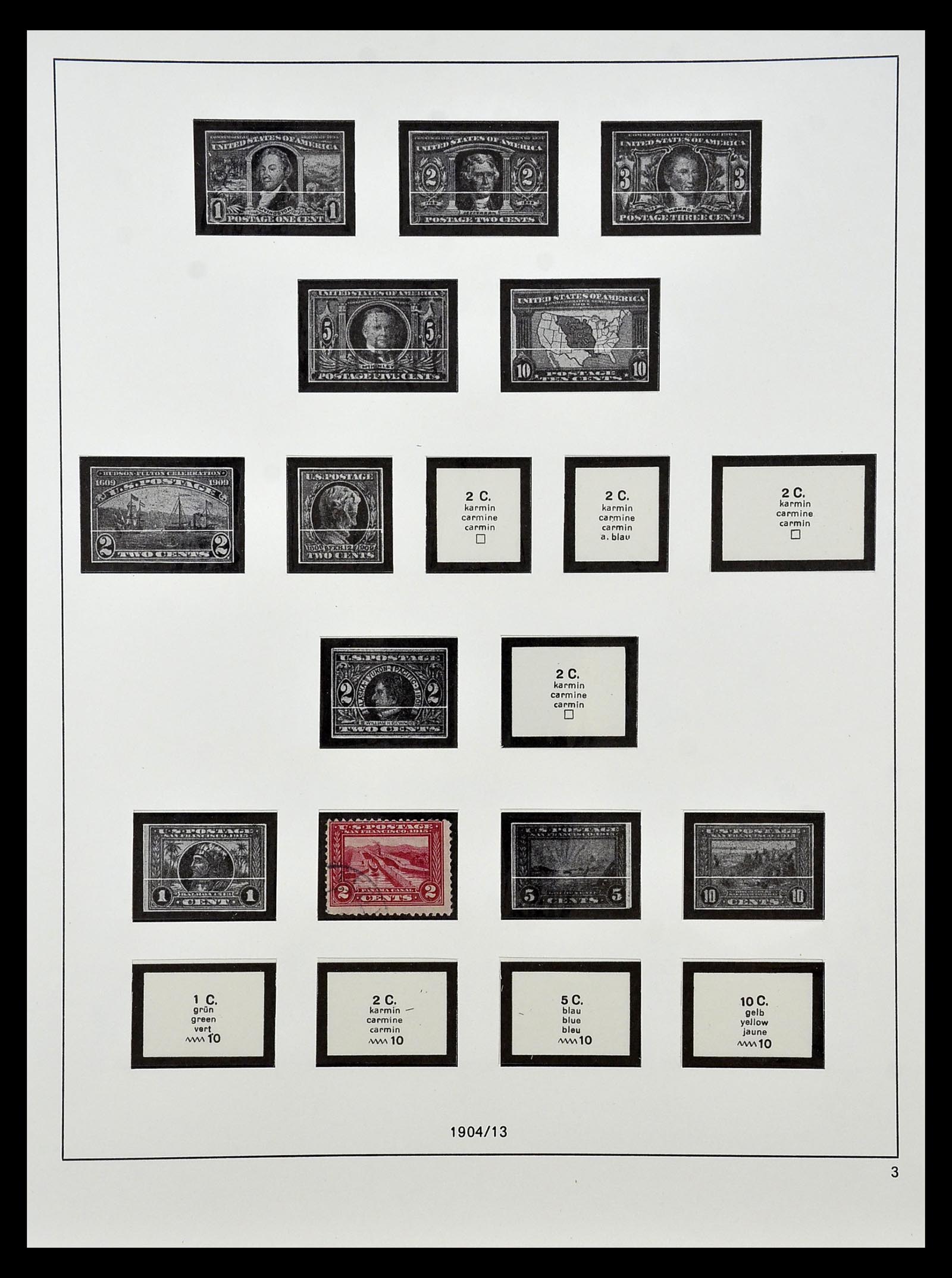 34927 024 - Postzegelverzameling 34927 USA 1869-1990.