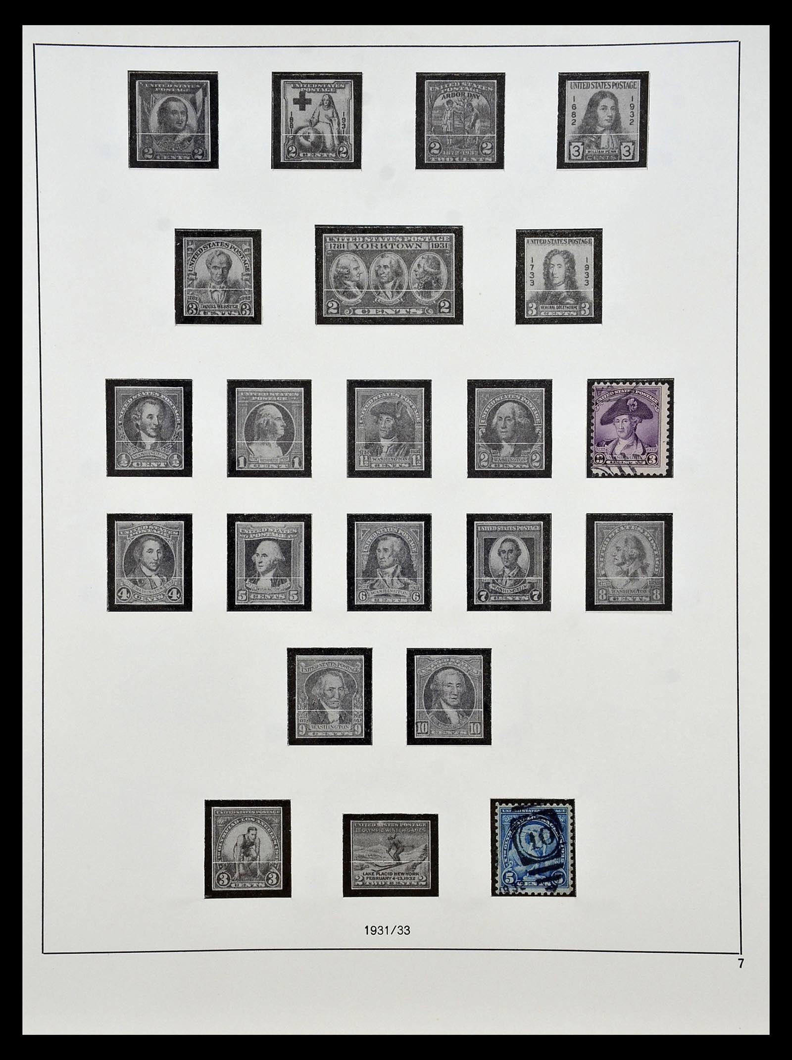 34927 027 - Postzegelverzameling 34927 USA 1869-1990.