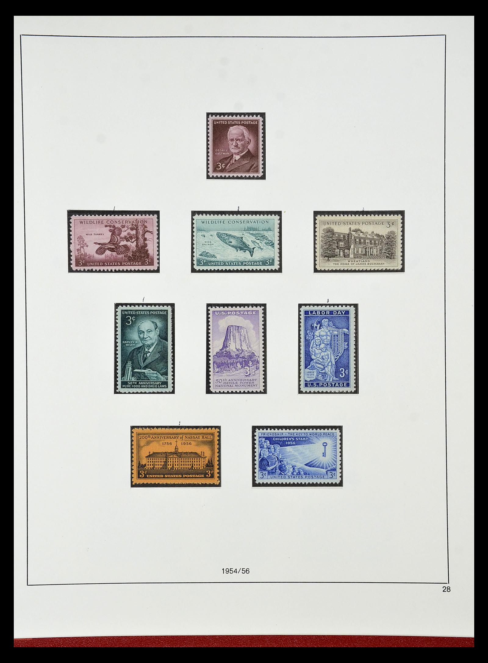 34927 047 - Postzegelverzameling 34927 USA 1869-1990.