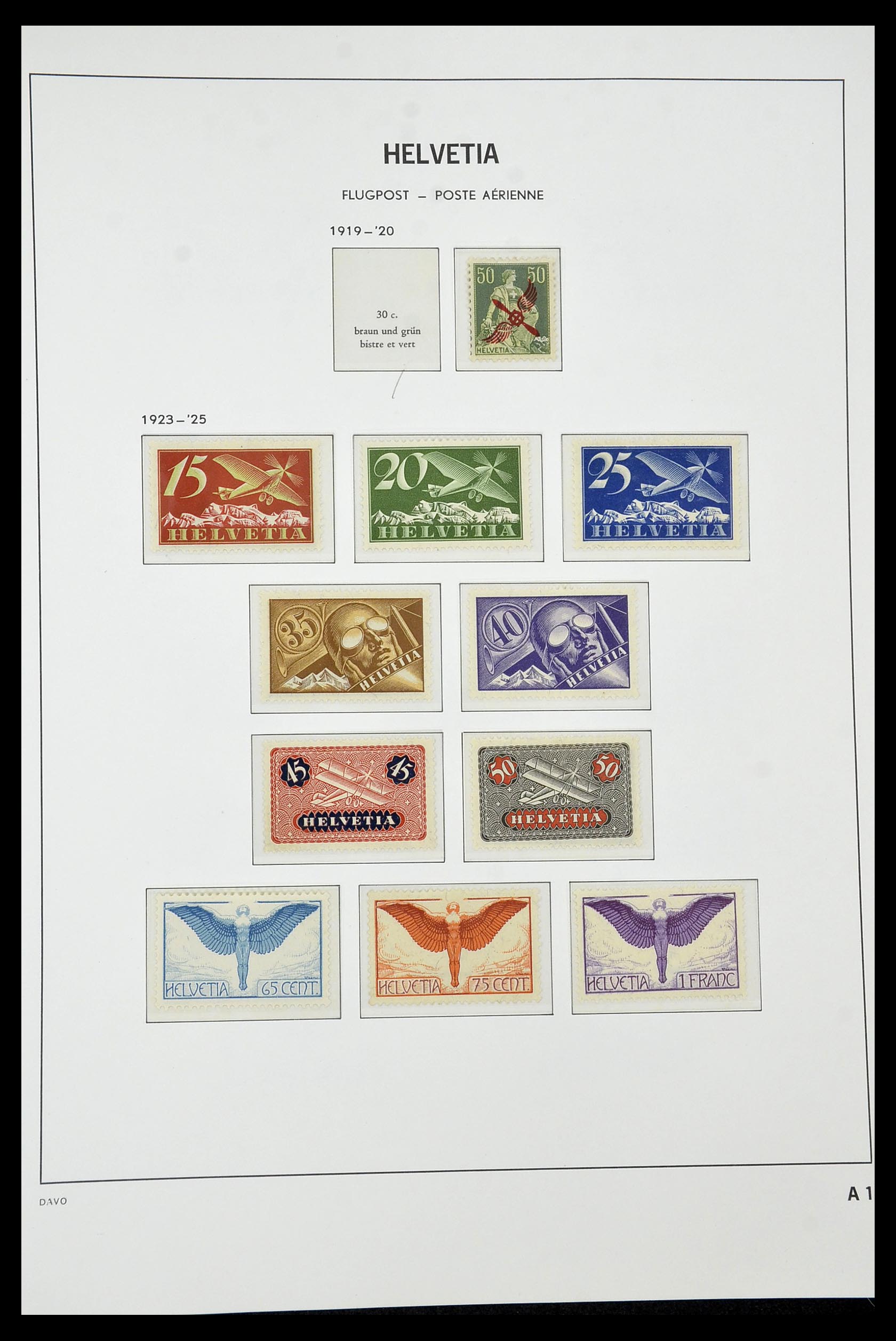 34930 030 - Stamp Collection 34930 Switzerland 1843-2012.