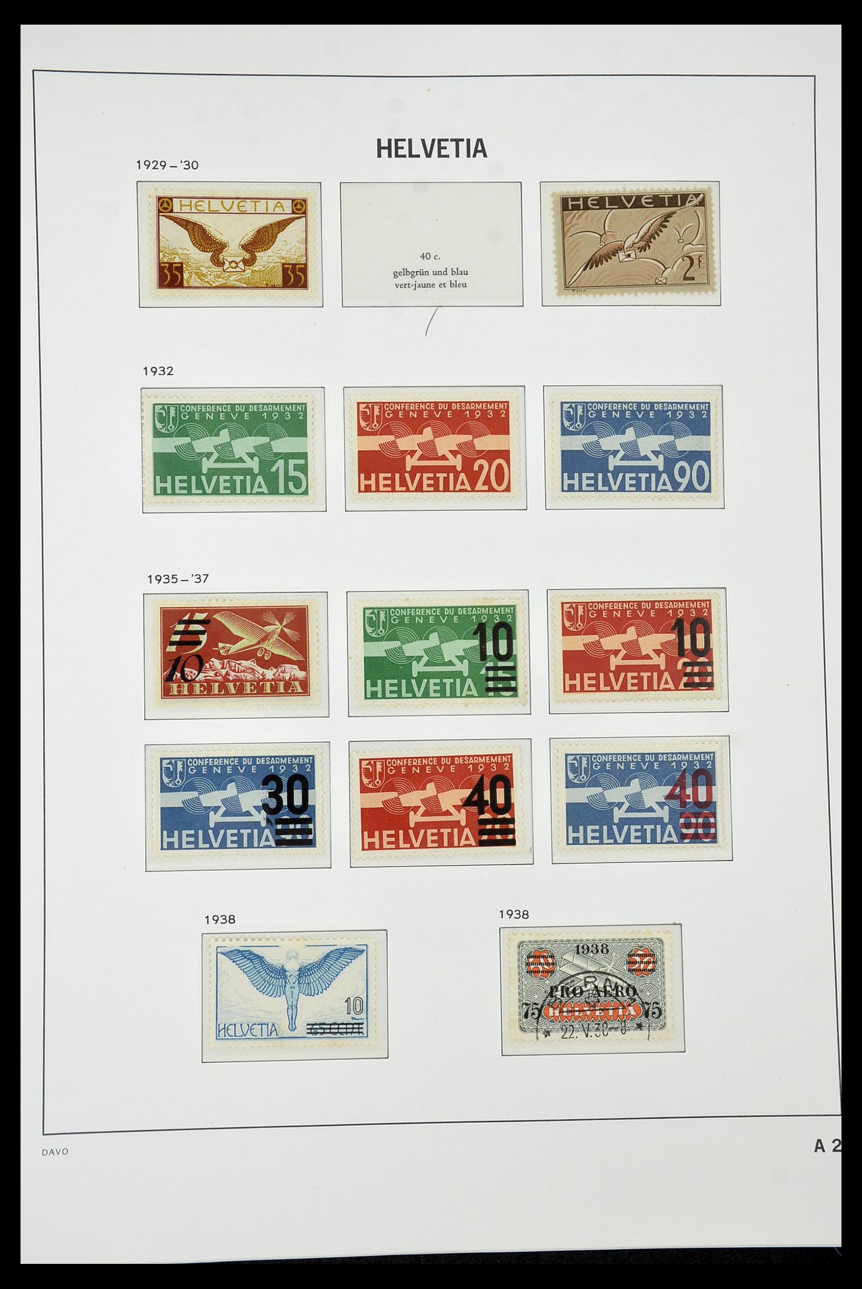 34930 031 - Stamp Collection 34930 Switzerland 1843-2012.