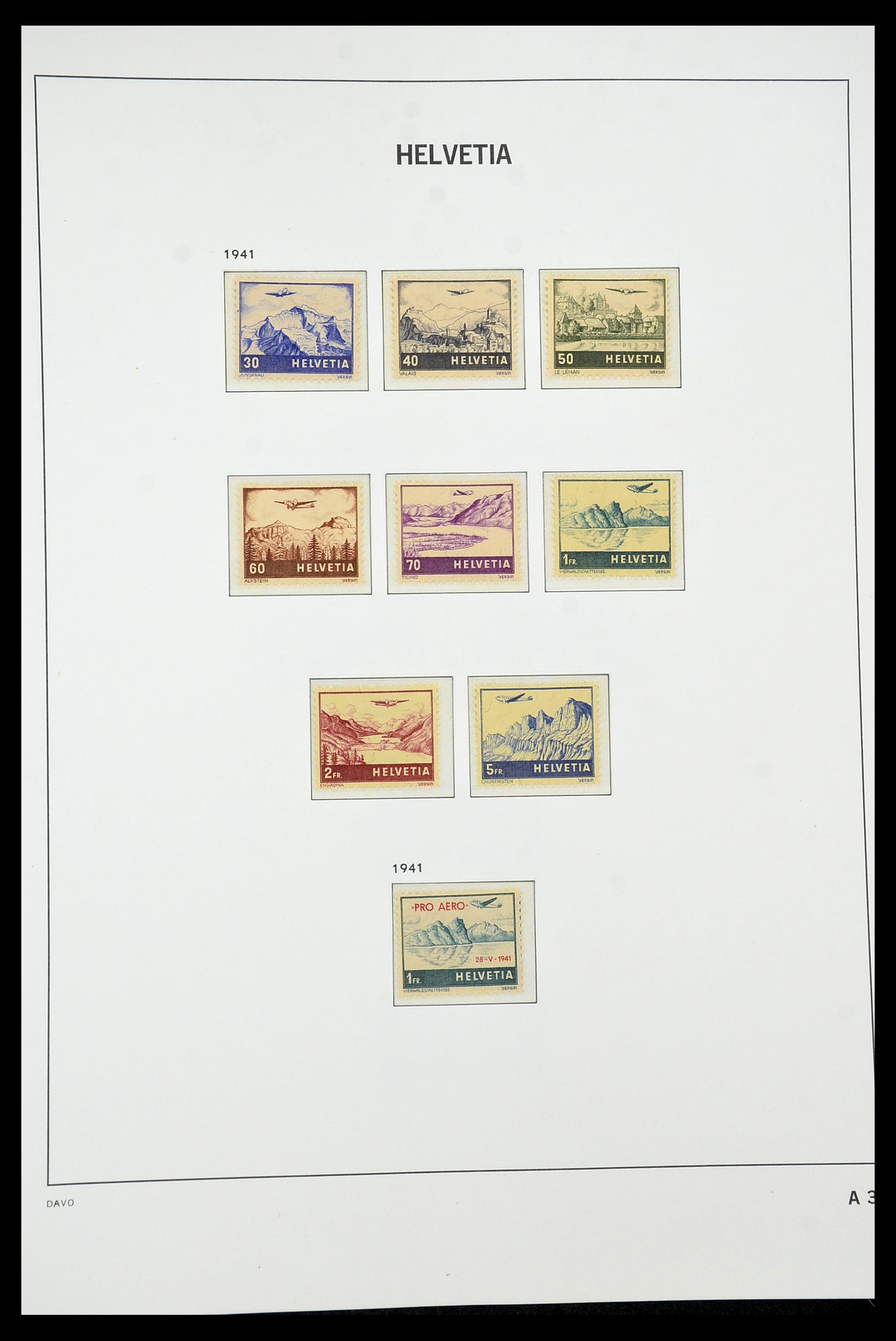 34930 032 - Stamp Collection 34930 Switzerland 1843-2012.