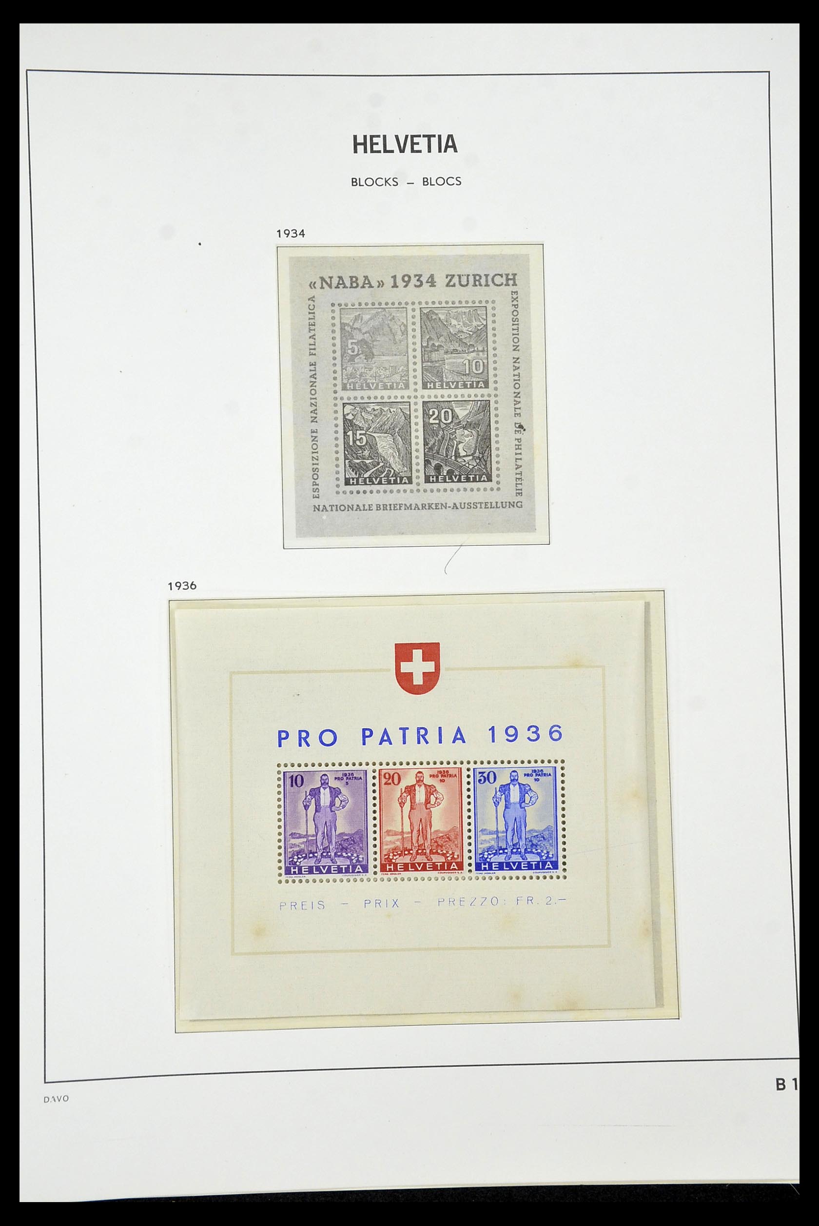 34930 042 - Stamp Collection 34930 Switzerland 1843-2012.