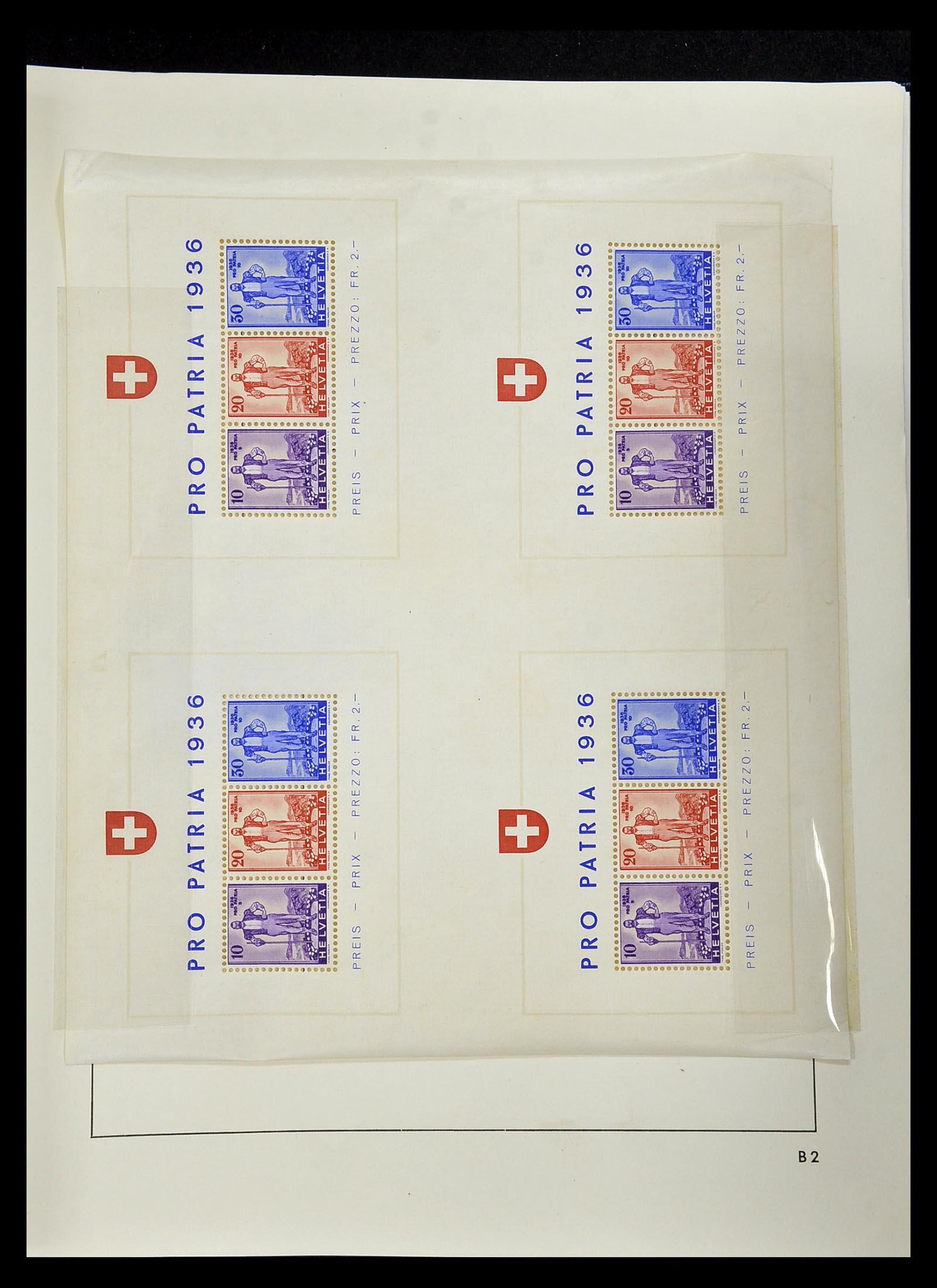 34930 043 - Stamp Collection 34930 Switzerland 1843-2012.