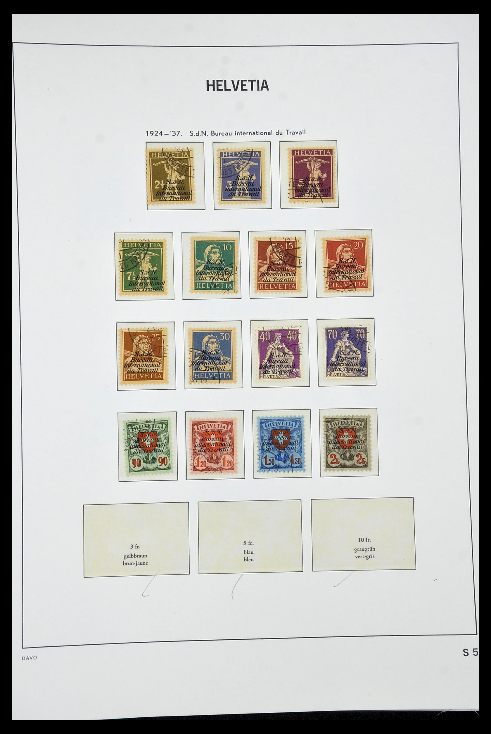 34930 053 - Stamp Collection 34930 Switzerland 1843-2012.