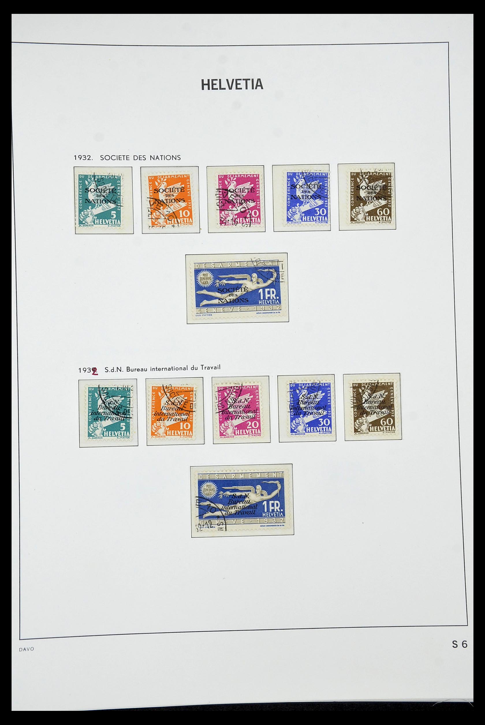 34930 054 - Stamp Collection 34930 Switzerland 1843-2012.