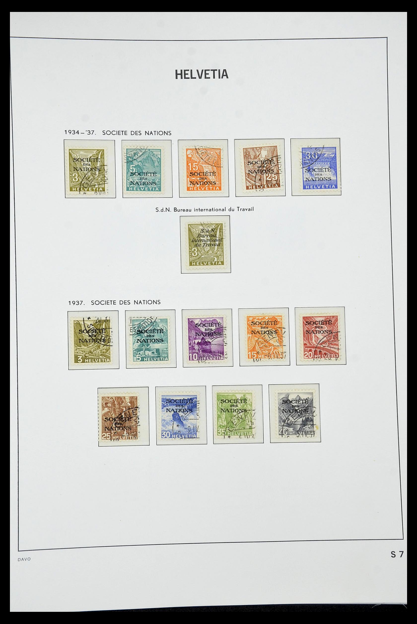 34930 055 - Stamp Collection 34930 Switzerland 1843-2012.