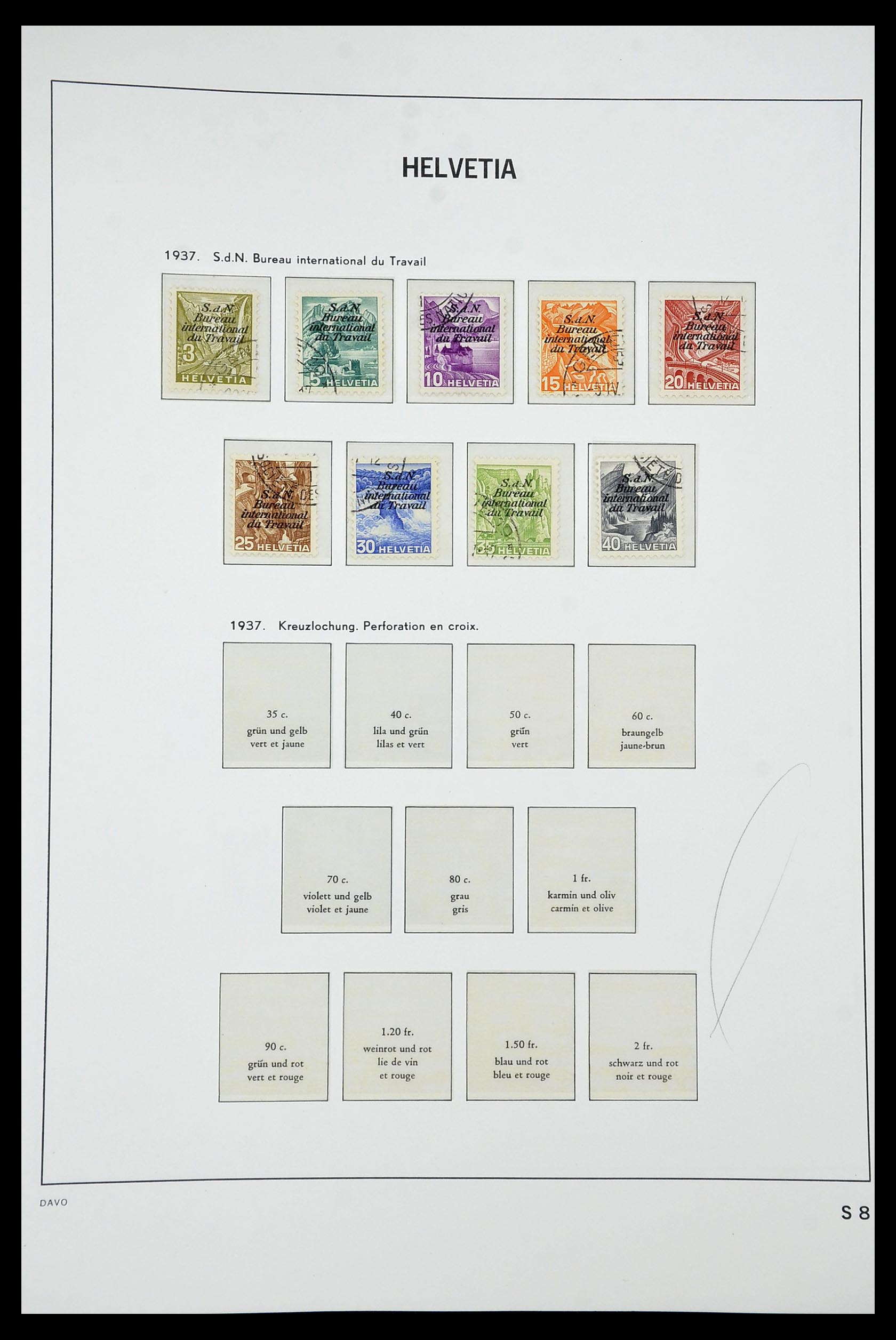 34930 056 - Stamp Collection 34930 Switzerland 1843-2012.