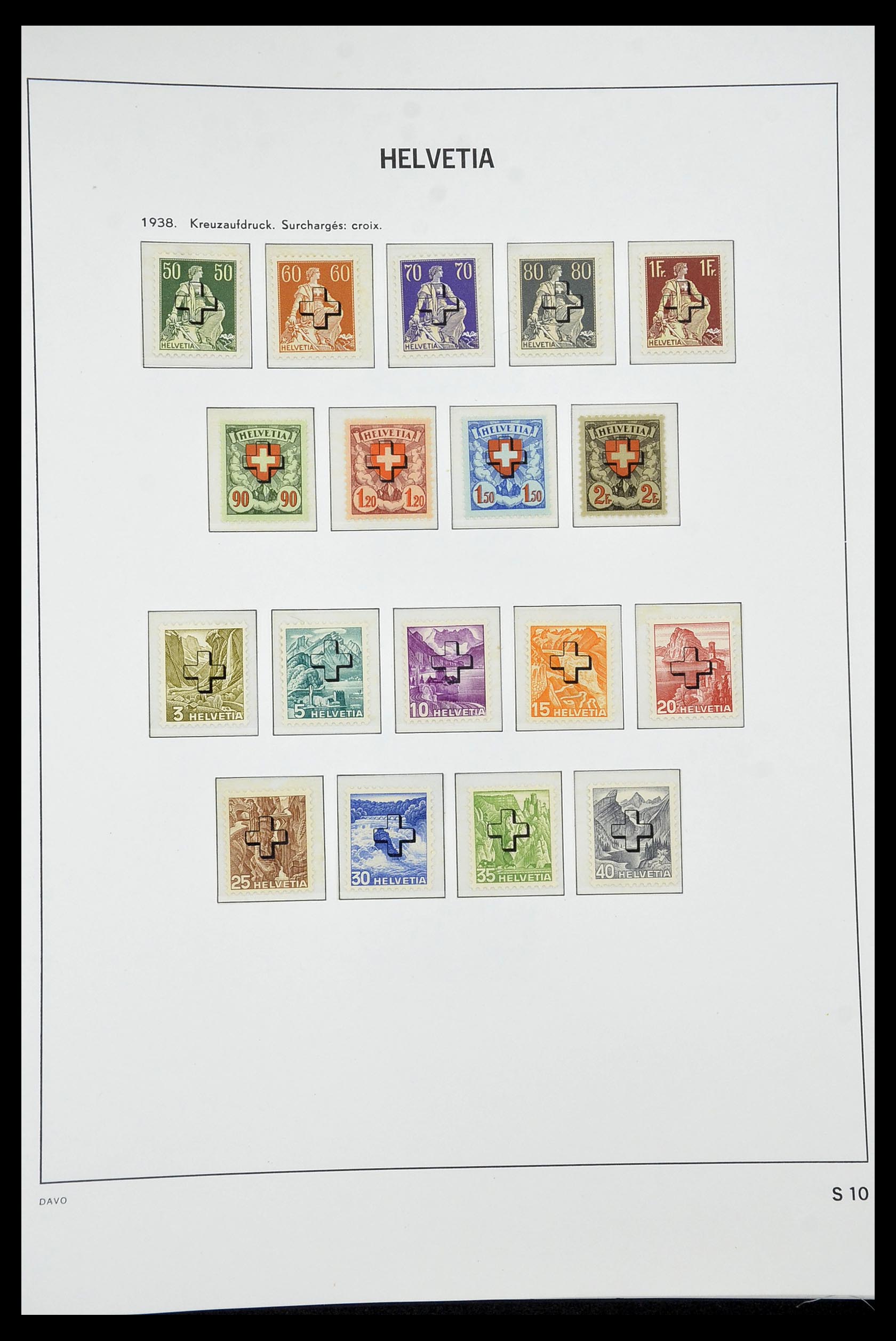 34930 058 - Stamp Collection 34930 Switzerland 1843-2012.