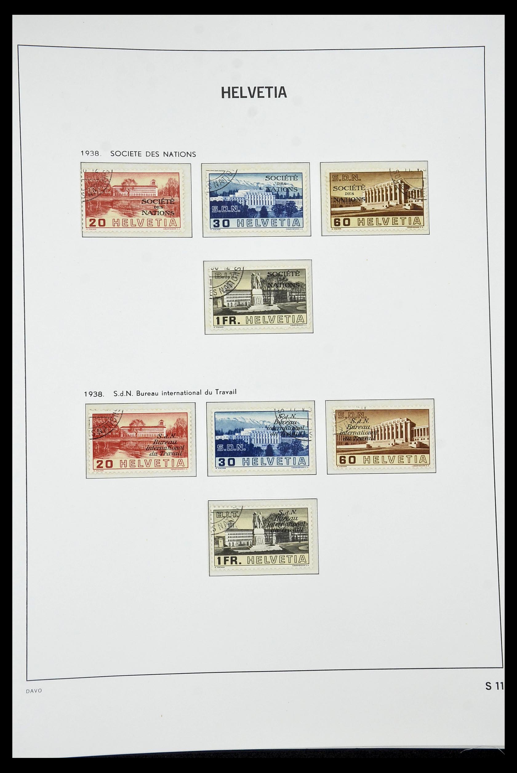 34930 059 - Stamp Collection 34930 Switzerland 1843-2012.