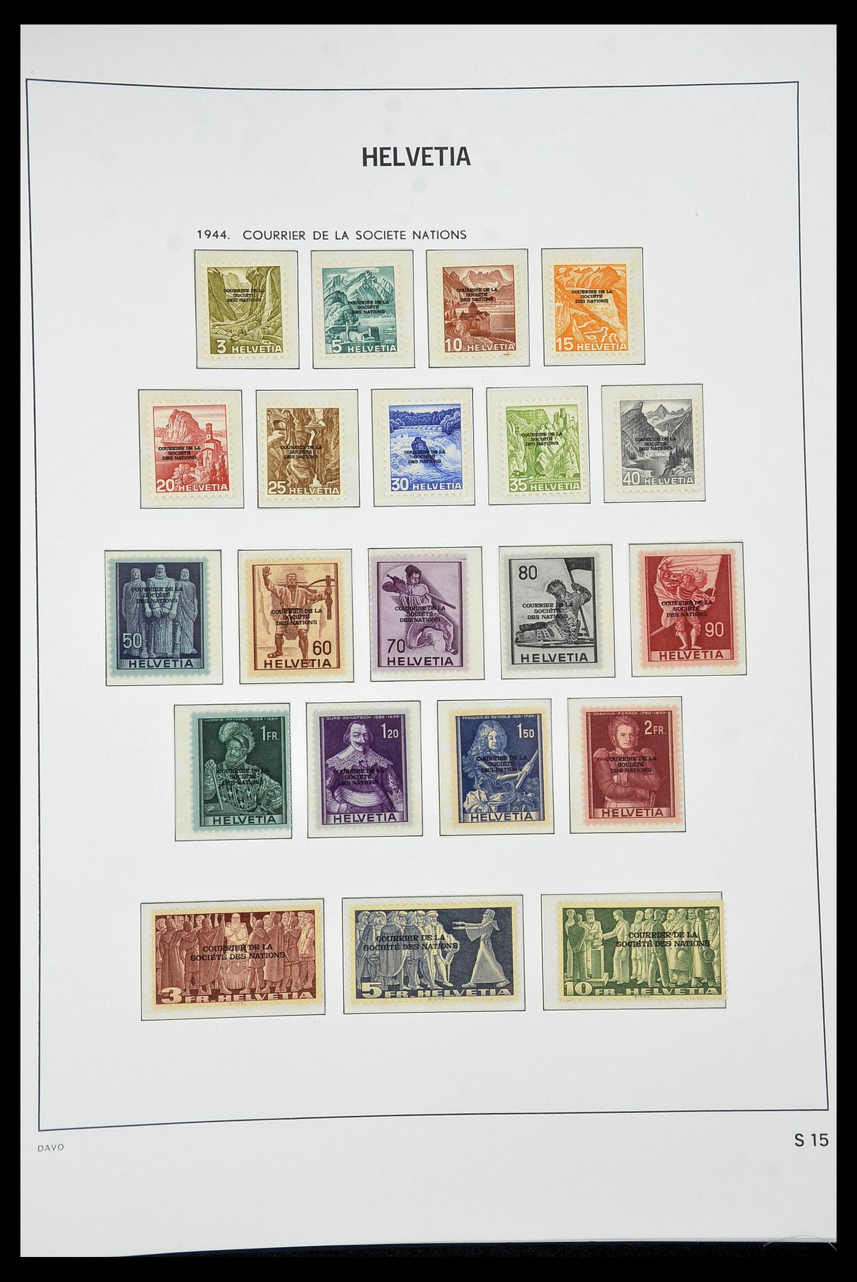 34930 063 - Stamp Collection 34930 Switzerland 1843-2012.