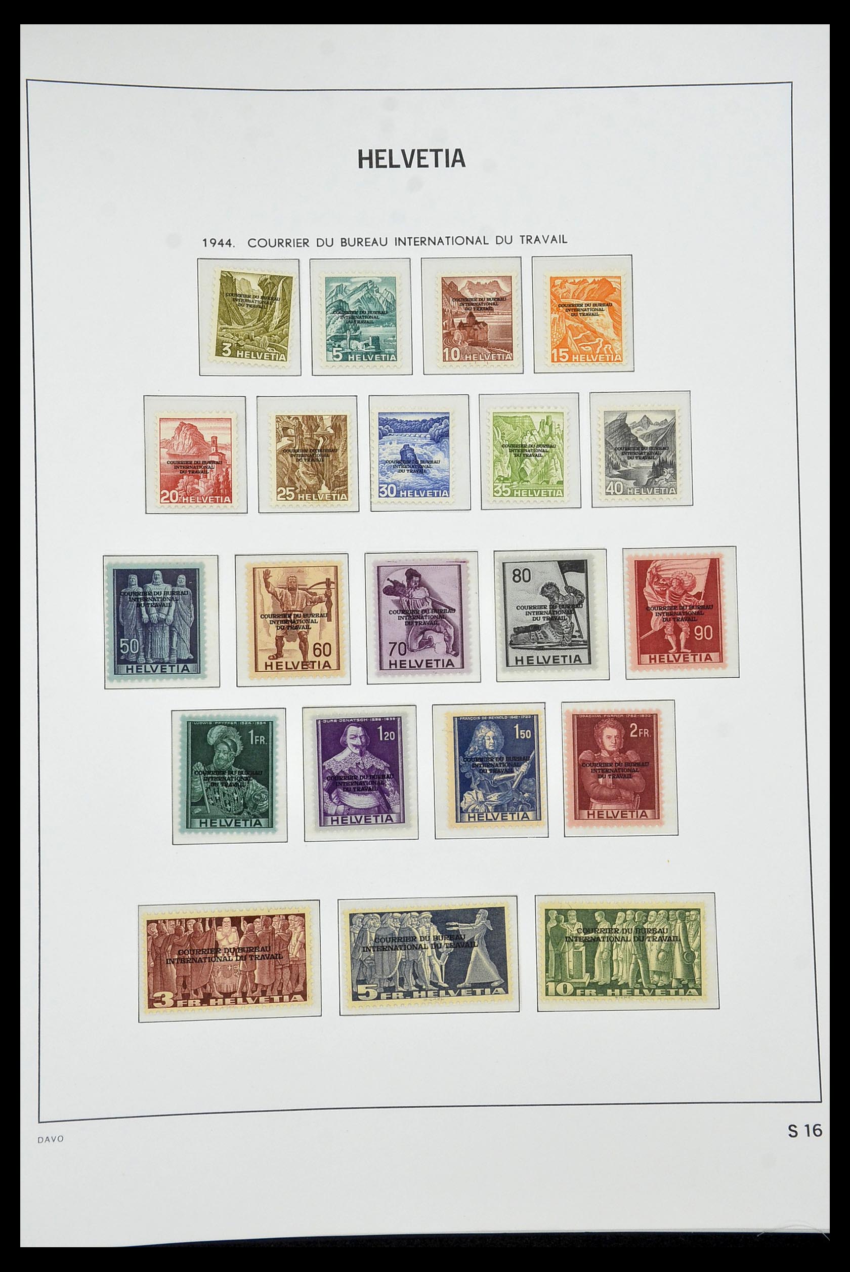 34930 064 - Stamp Collection 34930 Switzerland 1843-2012.