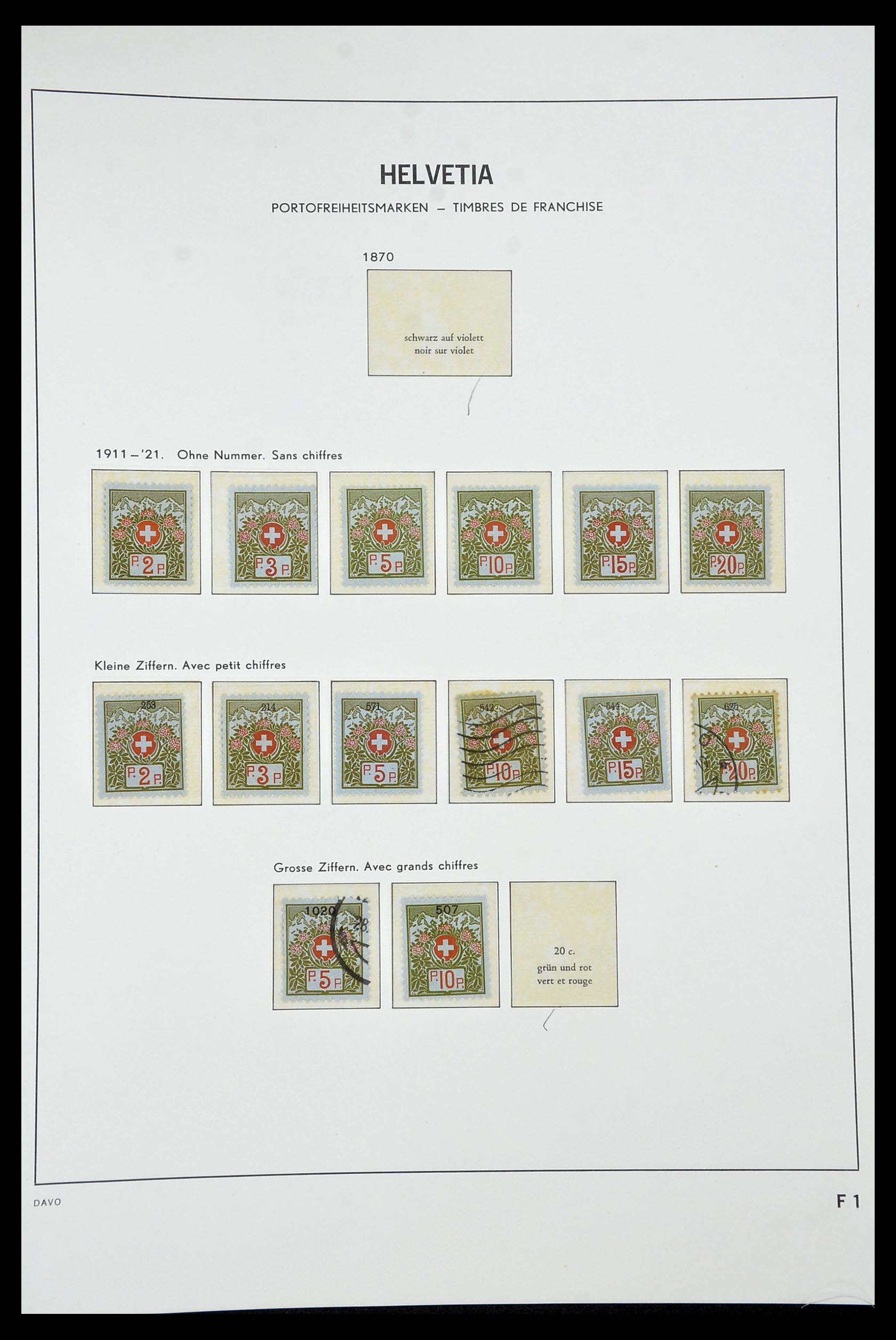 34930 066 - Stamp Collection 34930 Switzerland 1843-2012.