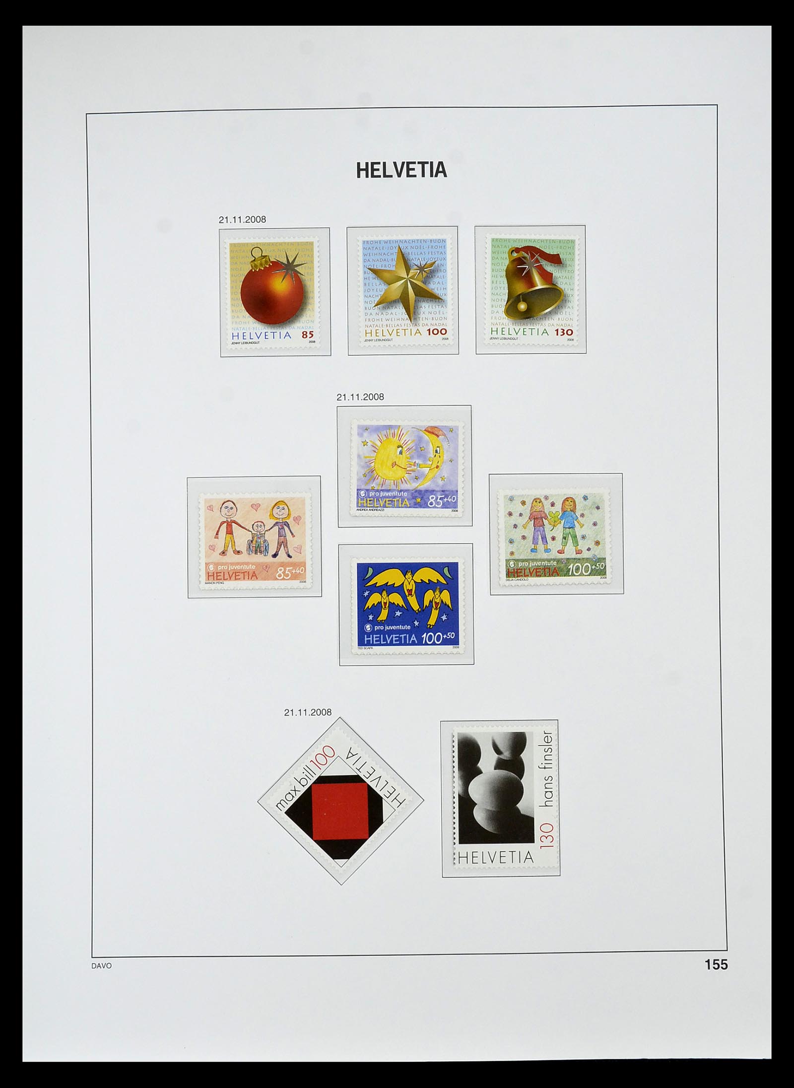 34930 235 - Stamp Collection 34930 Switzerland 1843-2012.