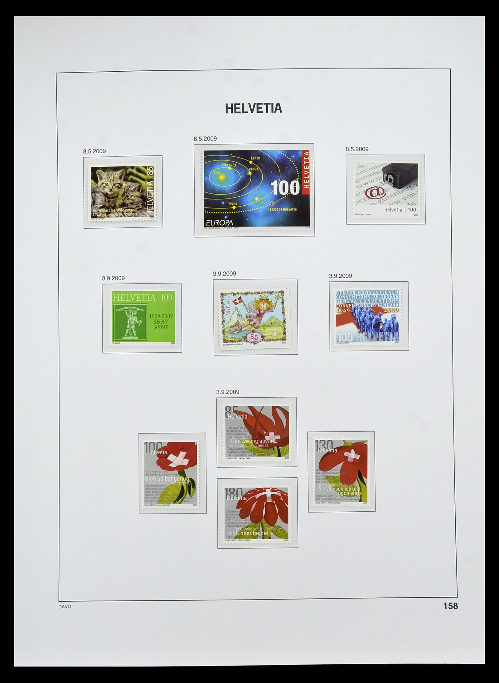 34930 238 - Stamp Collection 34930 Switzerland 1843-2012.