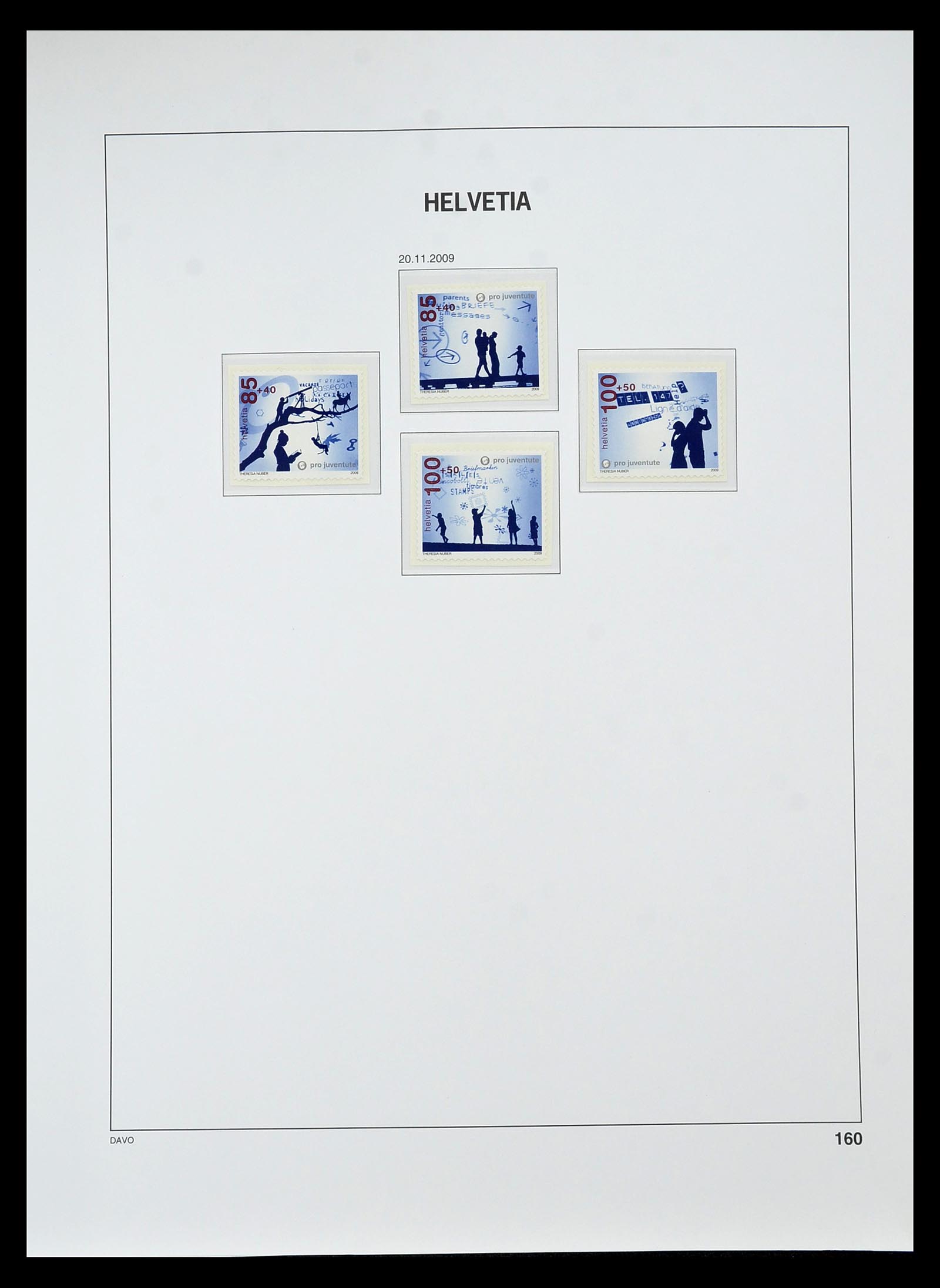 34930 240 - Stamp Collection 34930 Switzerland 1843-2012.