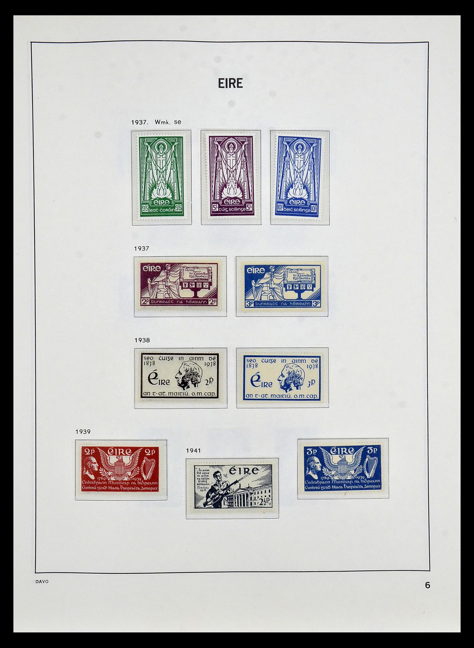 34931 004 - Postzegelverzameling 34931 Ierland 1922-2013.