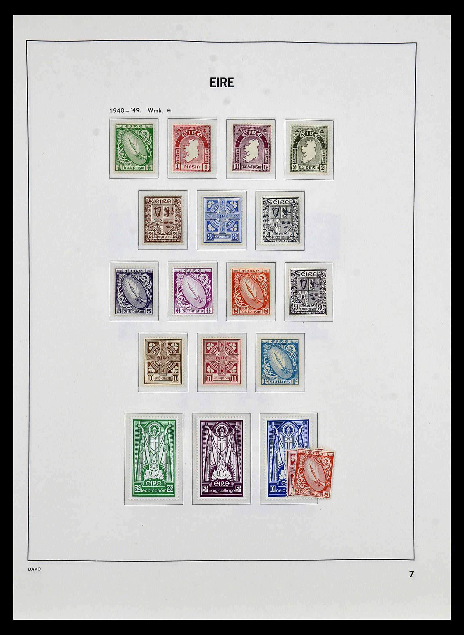 34931 005 - Postzegelverzameling 34931 Ierland 1922-2013.