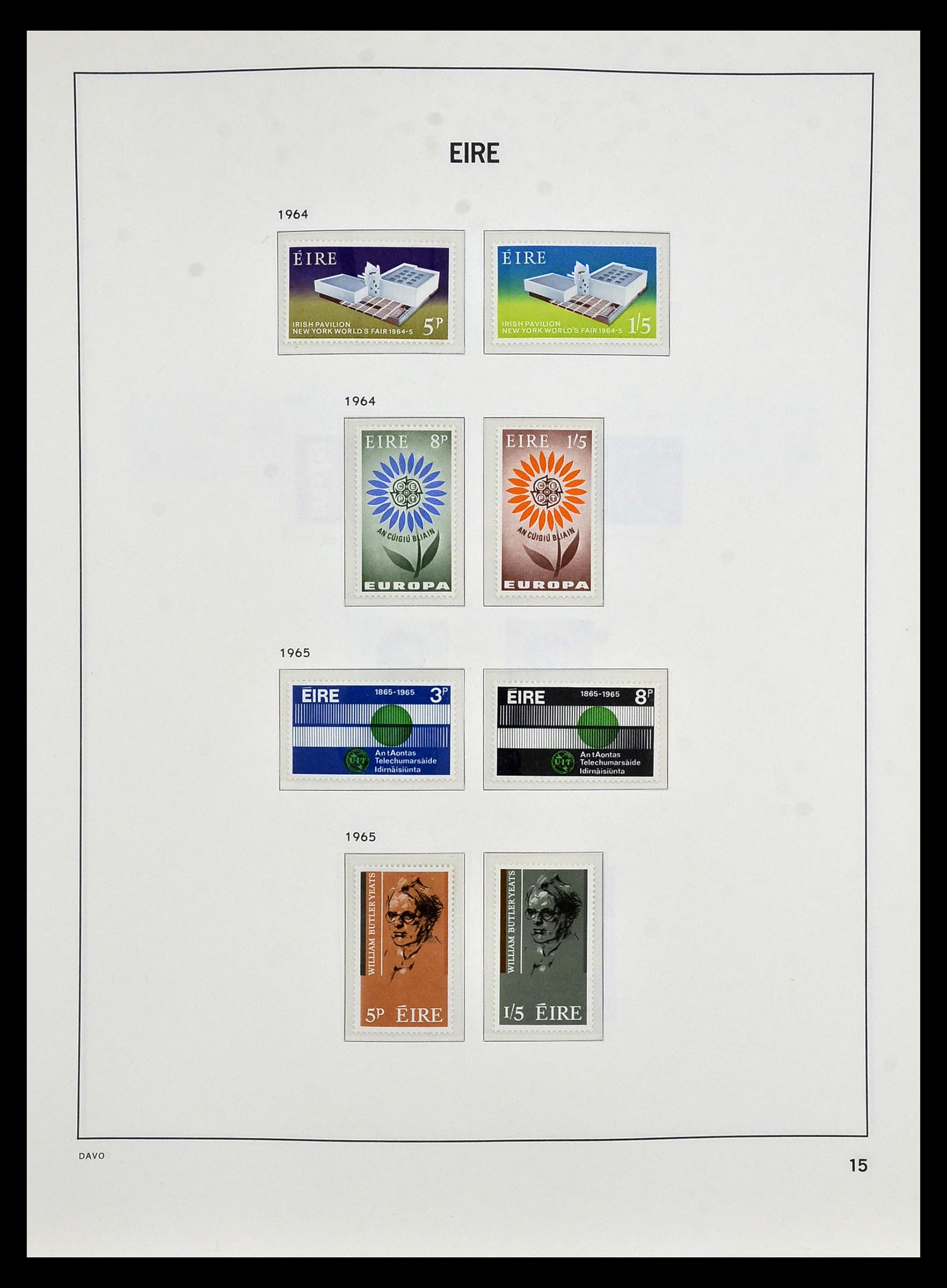 34931 013 - Postzegelverzameling 34931 Ierland 1922-2013.
