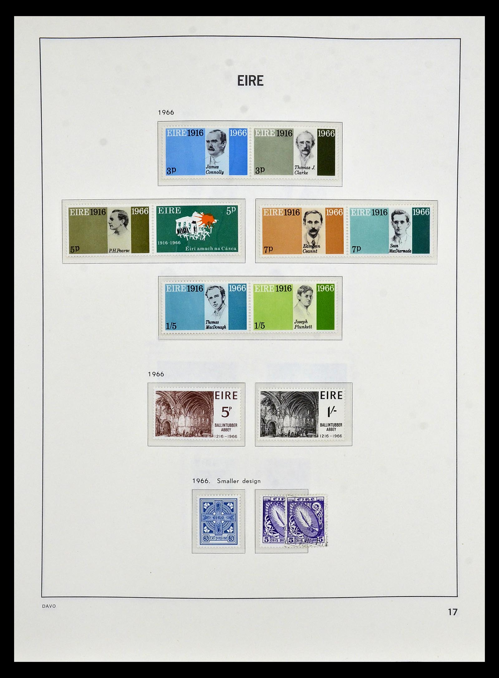 34931 015 - Postzegelverzameling 34931 Ierland 1922-2013.