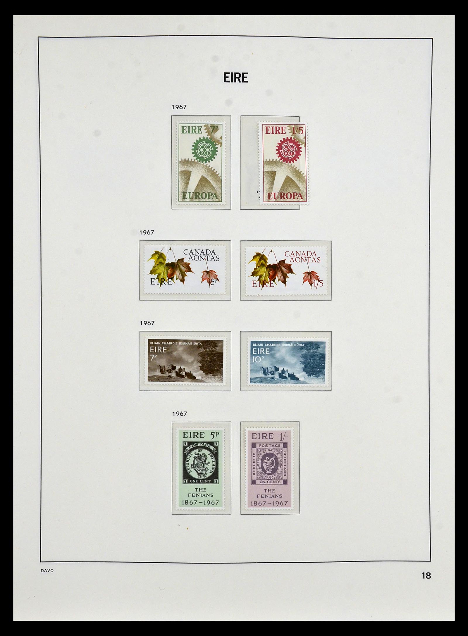 34931 016 - Stamp Collection 34931 Ireland 1922-2013.