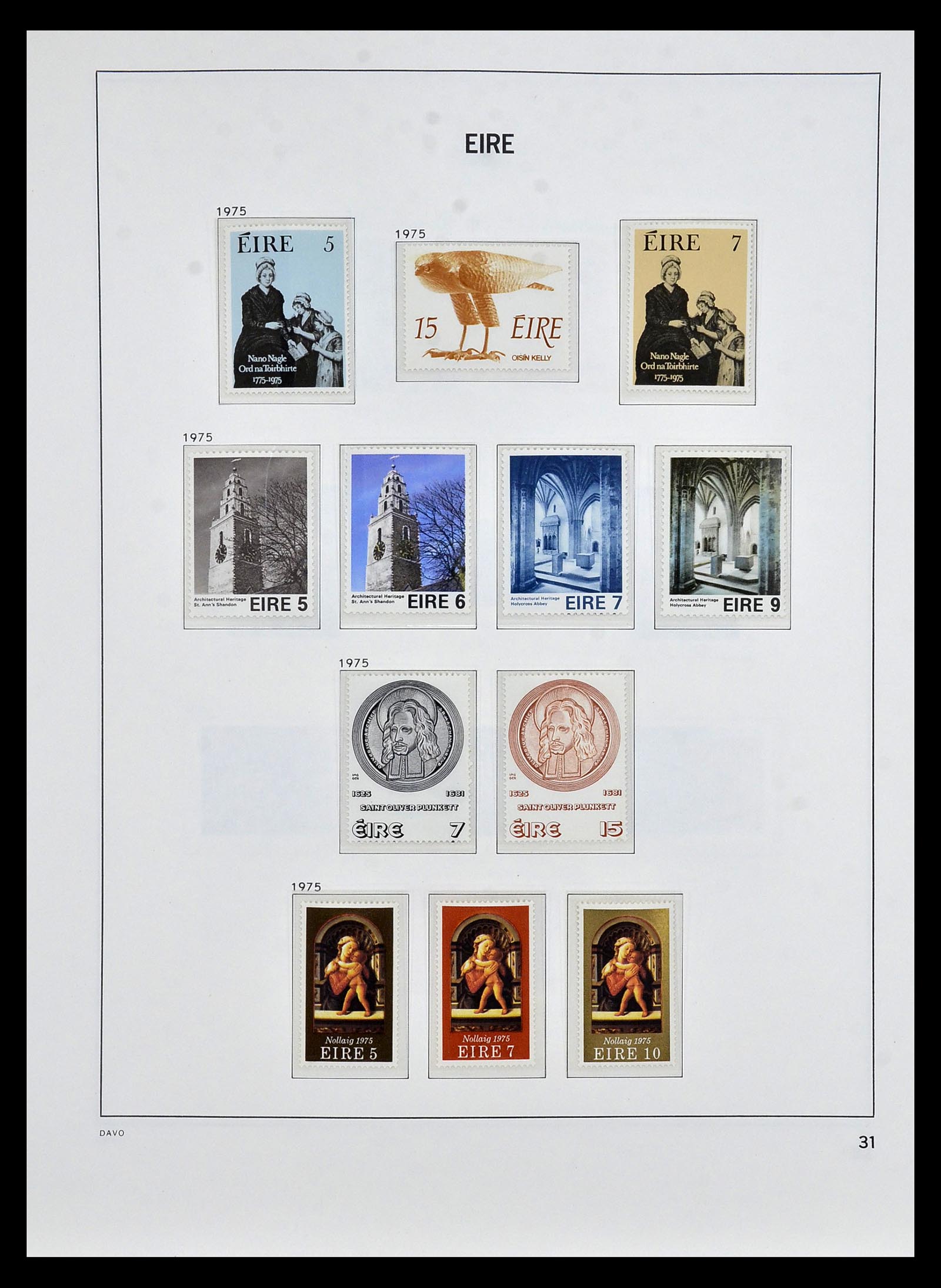 34931 029 - Postzegelverzameling 34931 Ierland 1922-2013.