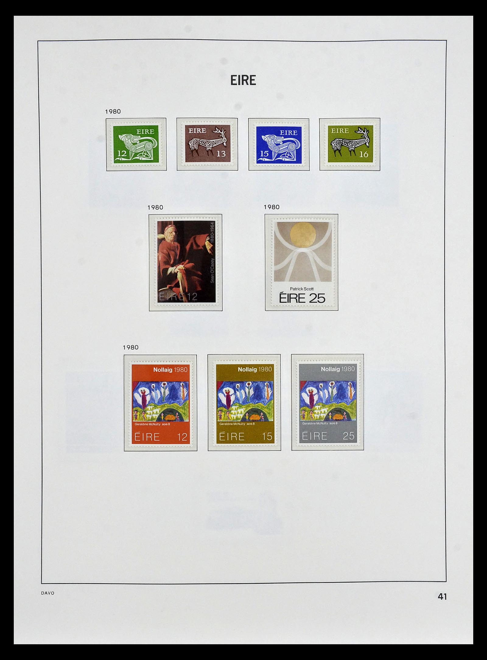 34931 039 - Postzegelverzameling 34931 Ierland 1922-2013.