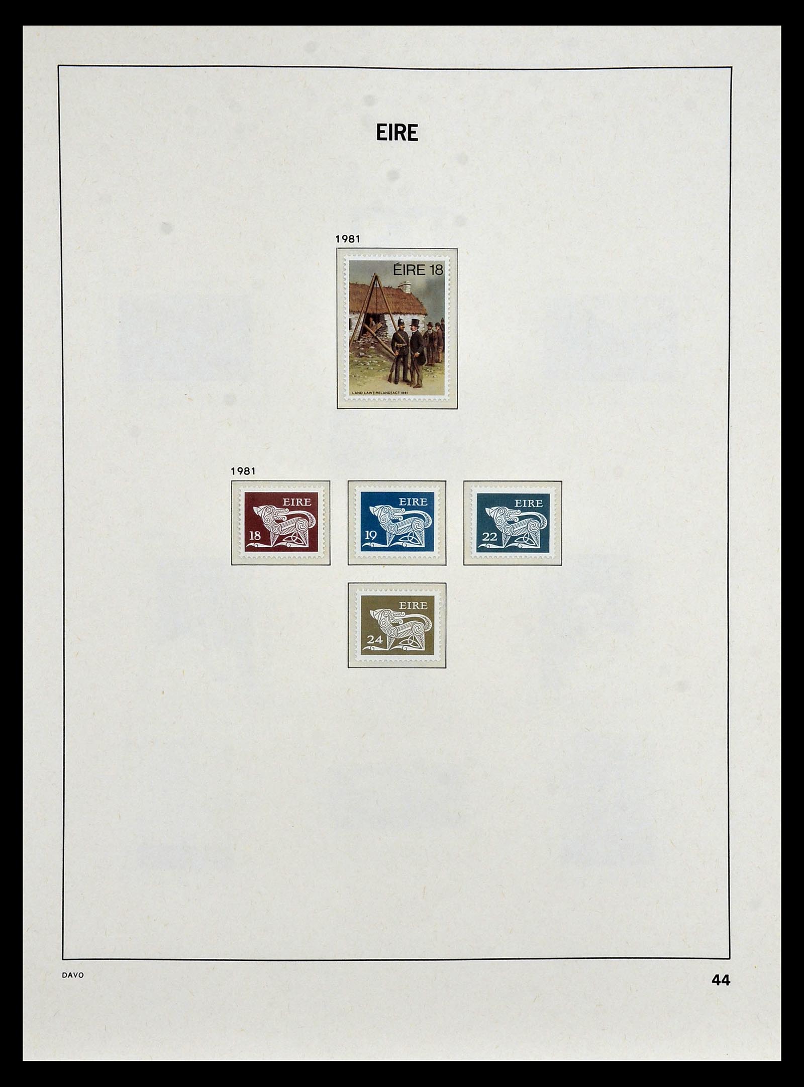 34931 042 - Postzegelverzameling 34931 Ierland 1922-2013.